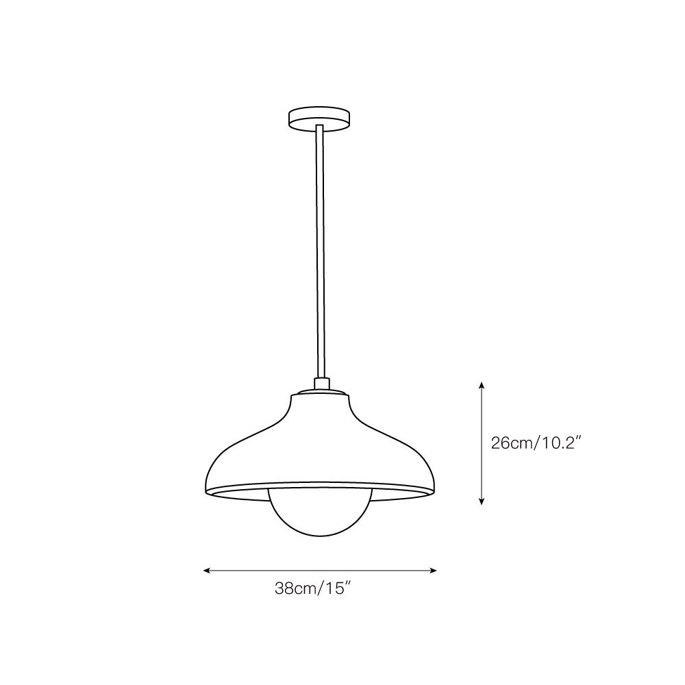 Culirir Pendelleuchte Harz Glas Modern Minimalistisch-Letslighting