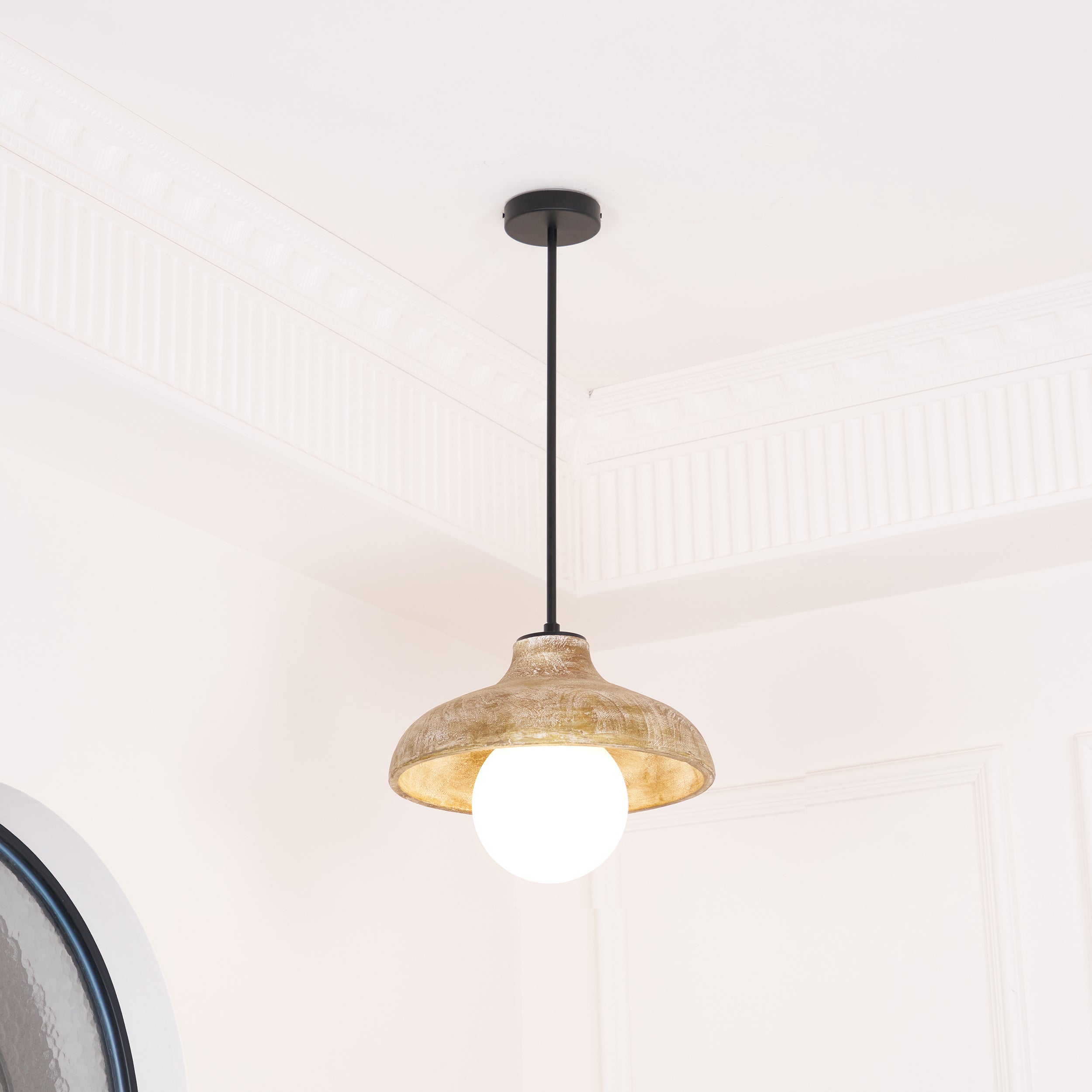Culirir Pendelleuchte Harz Glas Modern Minimalistisch-Letslighting