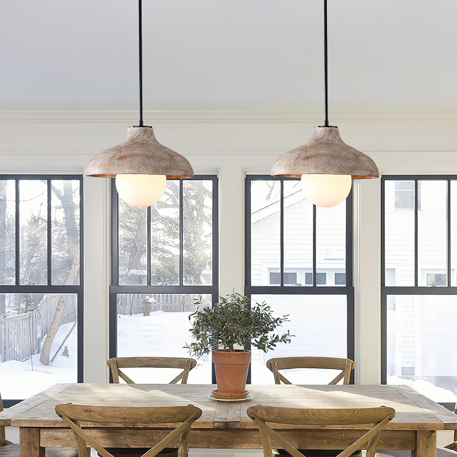 Culirir Pendelleuchte Harz Glas Modern Minimalistisch-Letslighting