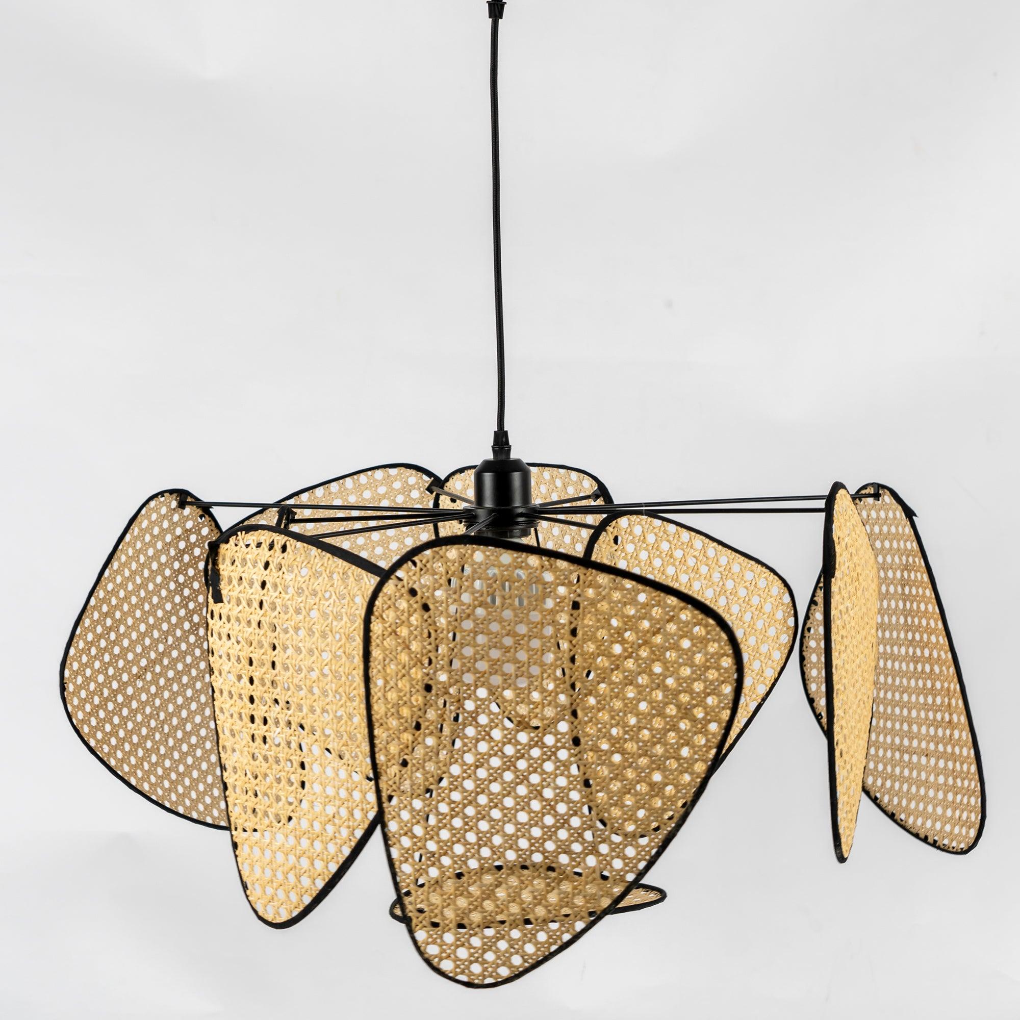 Lustra Kronleuchter Schirm Cannage Suspension Retro-Letslighting