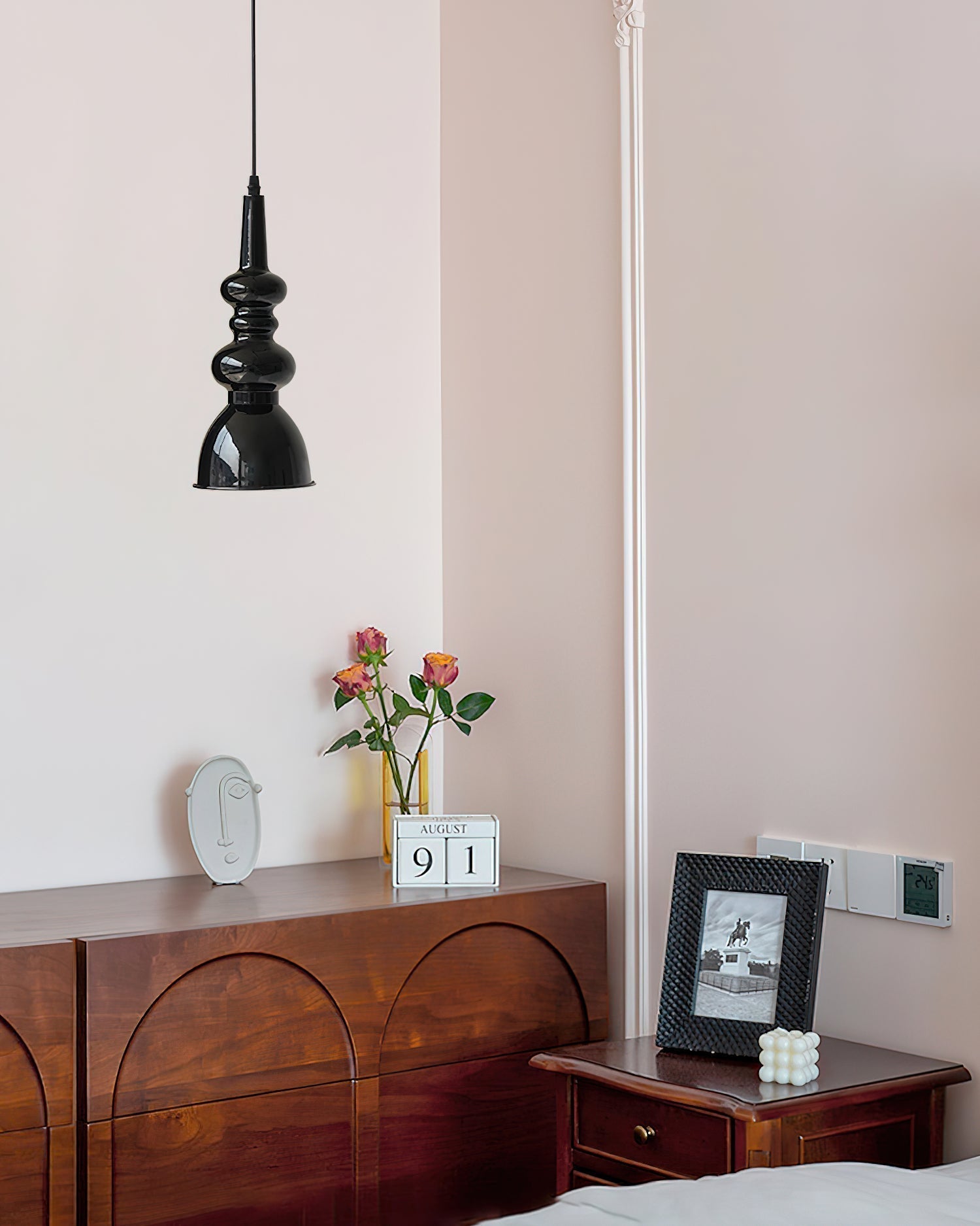 Aurvaror Nordic Art Noir Pendelleuchte-Letslighting