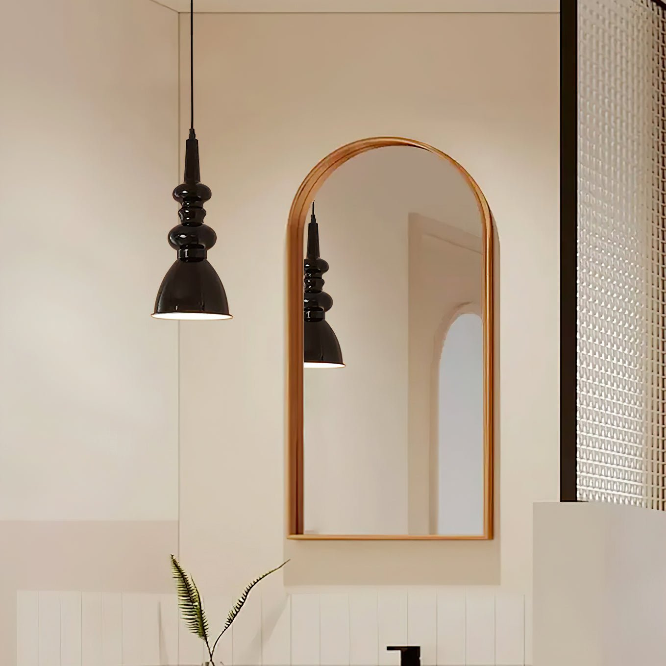 Aurvaror Nordic Art Noir Pendelleuchte-Letslighting