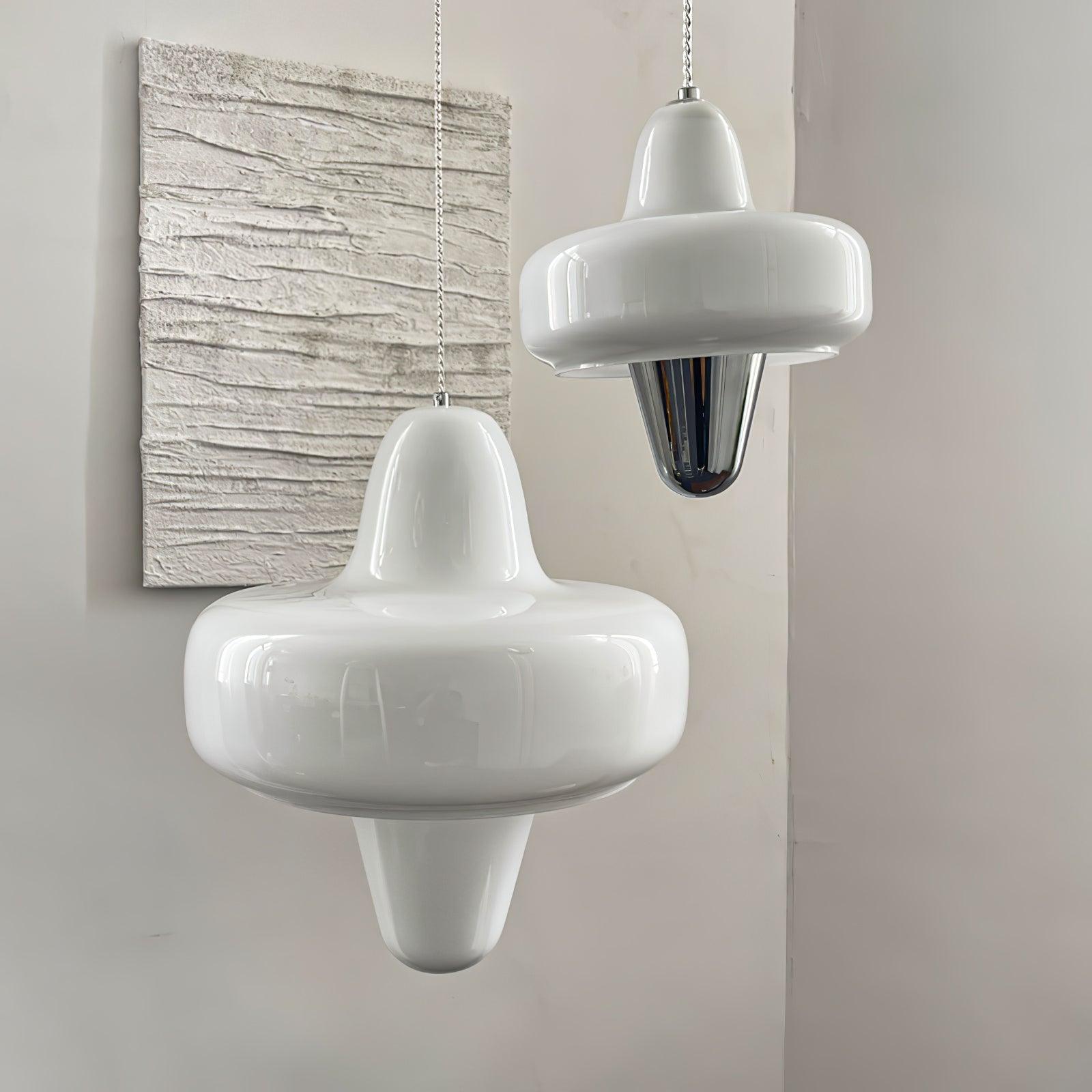 Nuvia Minimalistische Pendelleuchte aus Glas-Letslighting