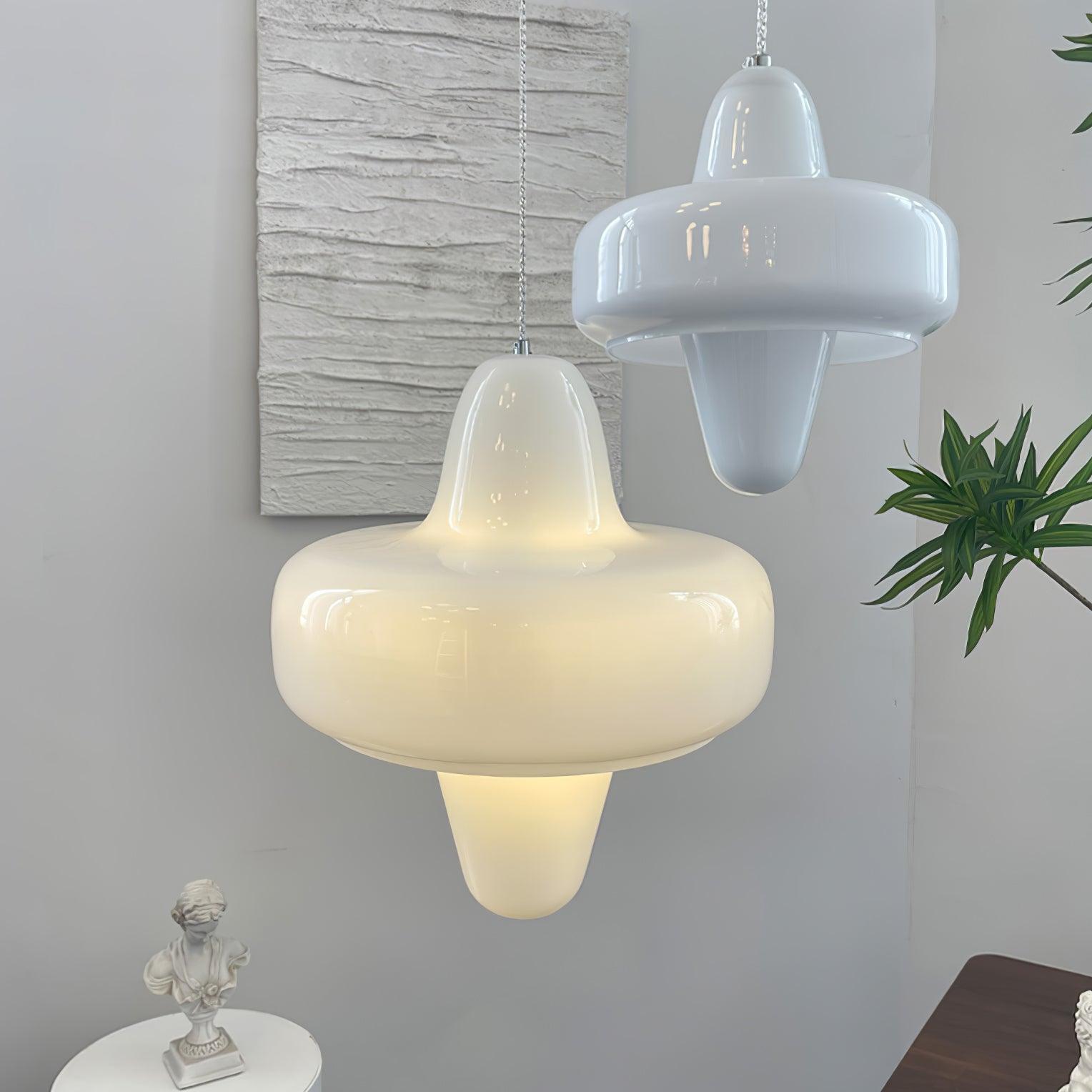 Nuvia Minimalistische Pendelleuchte aus Glas-Letslighting