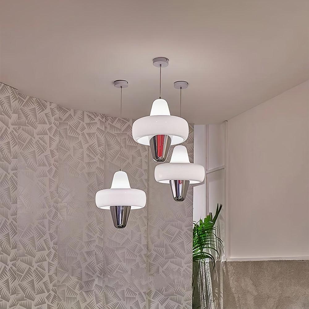 Nuvia Minimalistische Pendelleuchte aus Glas-Letslighting