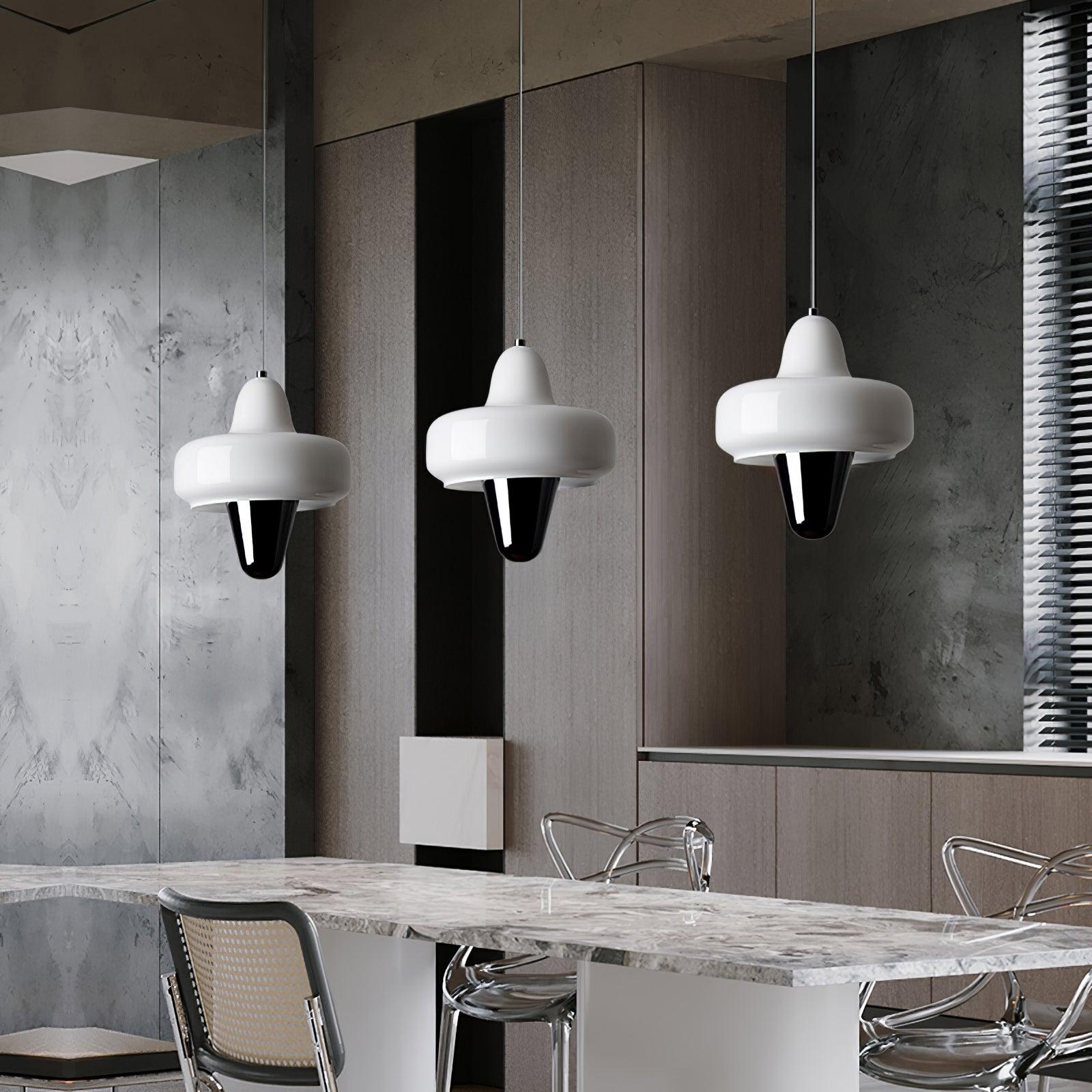 Nuvia Minimalistische Pendelleuchte aus Glas-Letslighting
