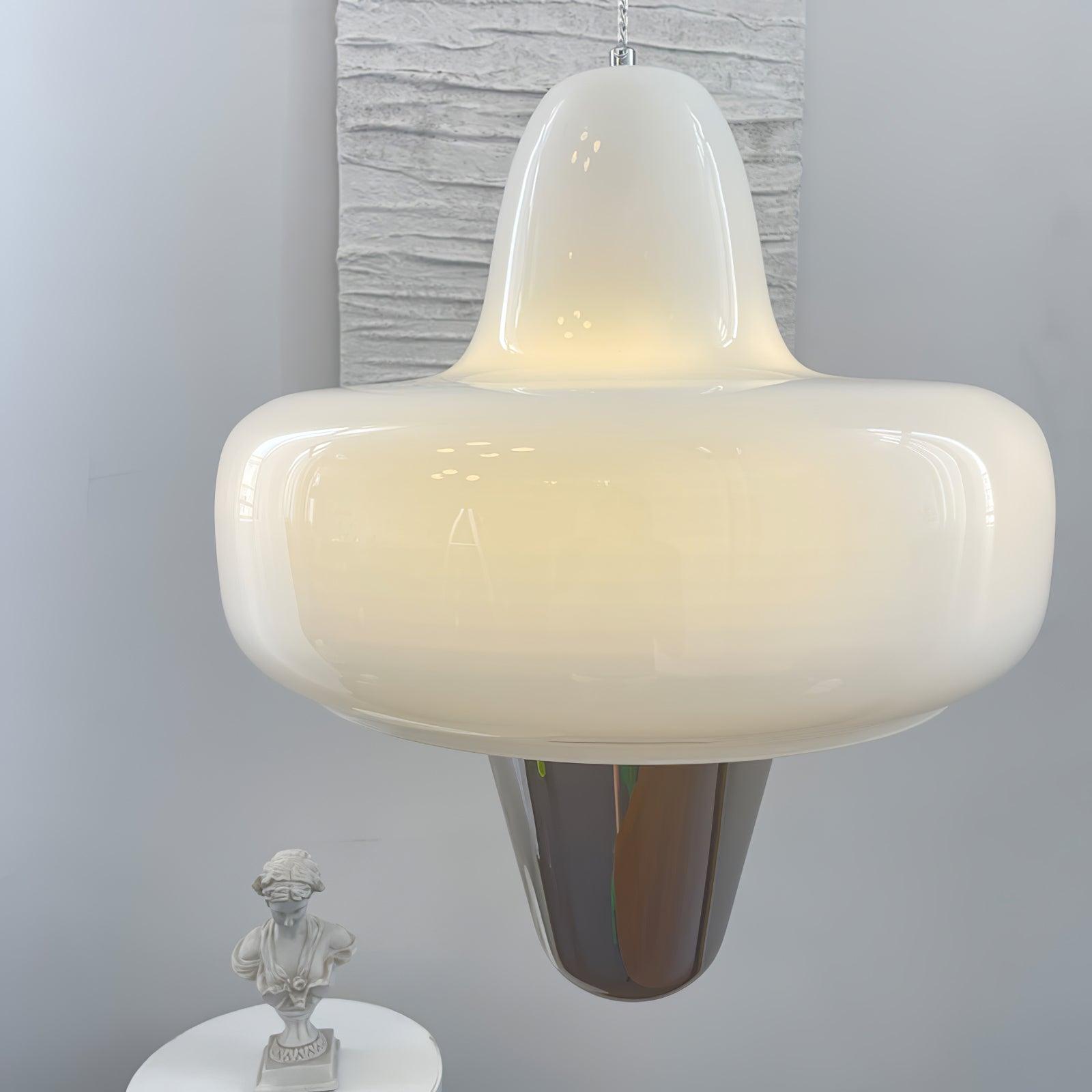 Nuvia Minimalistische Pendelleuchte aus Glas-Letslighting