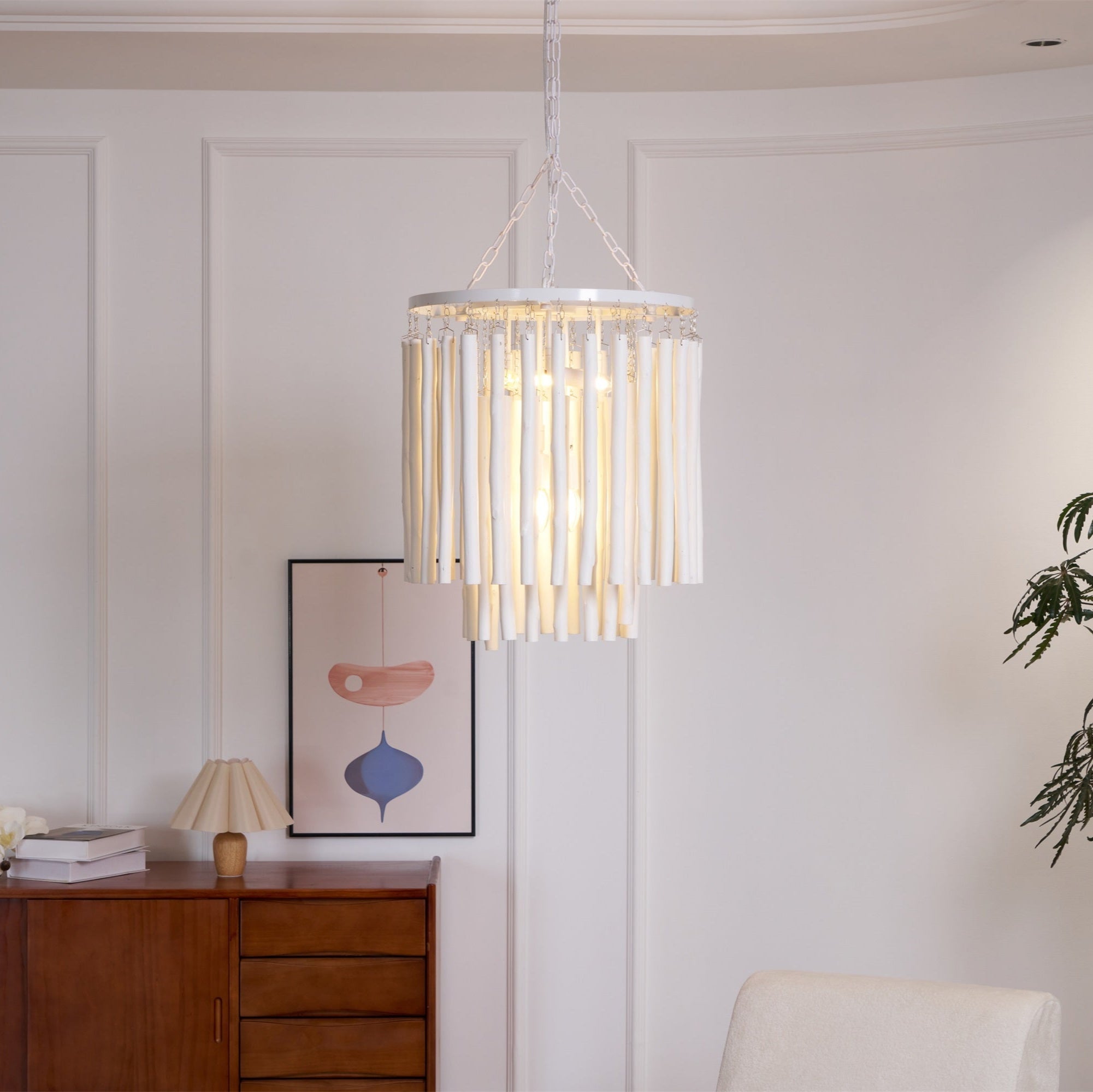 Nyphaiel Postmodern Luxus Holz Kronleuchter-Letslighting