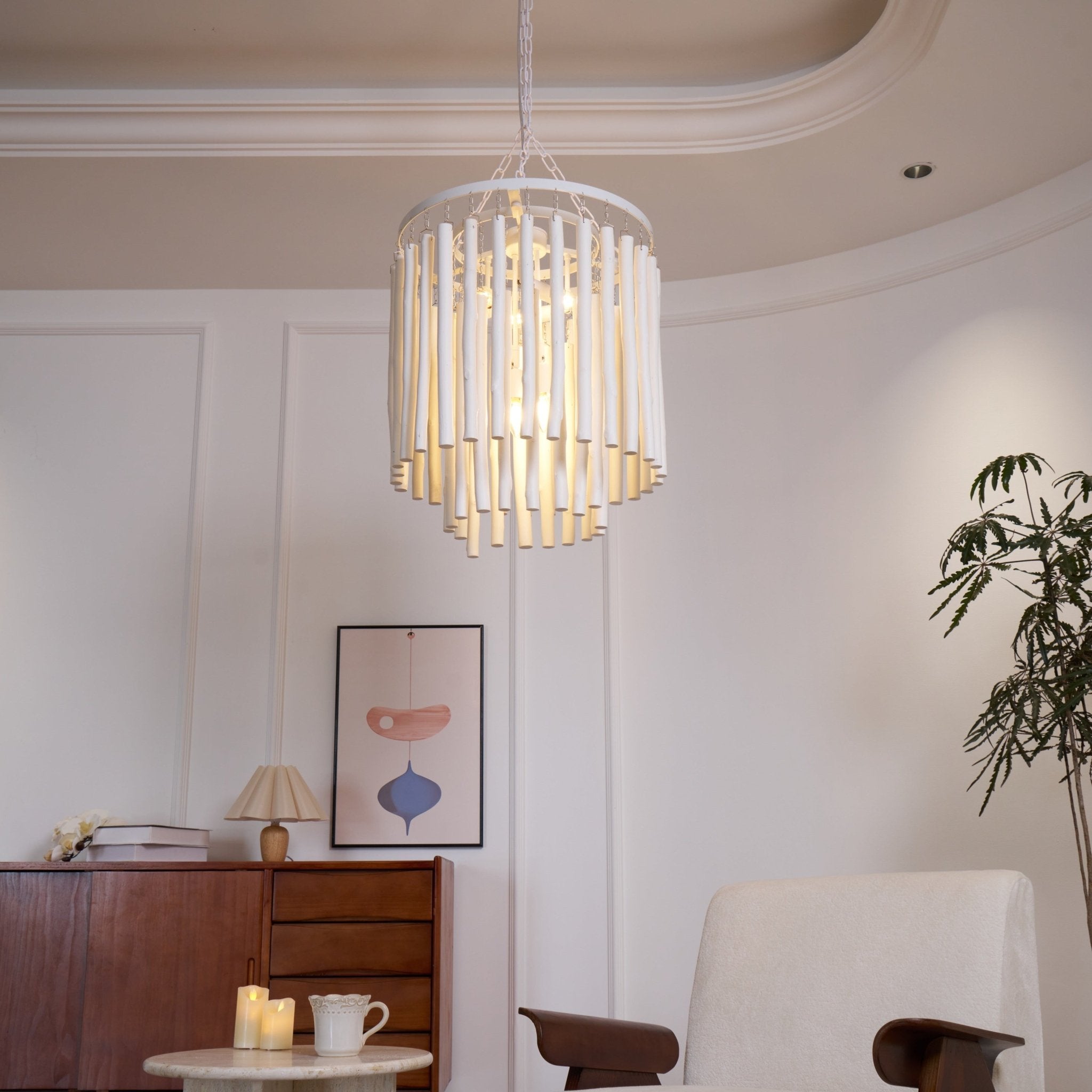 Nyphaiel Postmodern Luxus Holz Kronleuchter-Letslighting