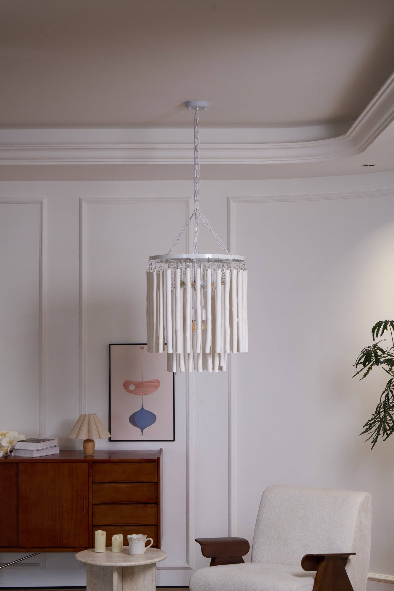 Nyphaiel Postmodern Luxus Holz Kronleuchter-Letslighting