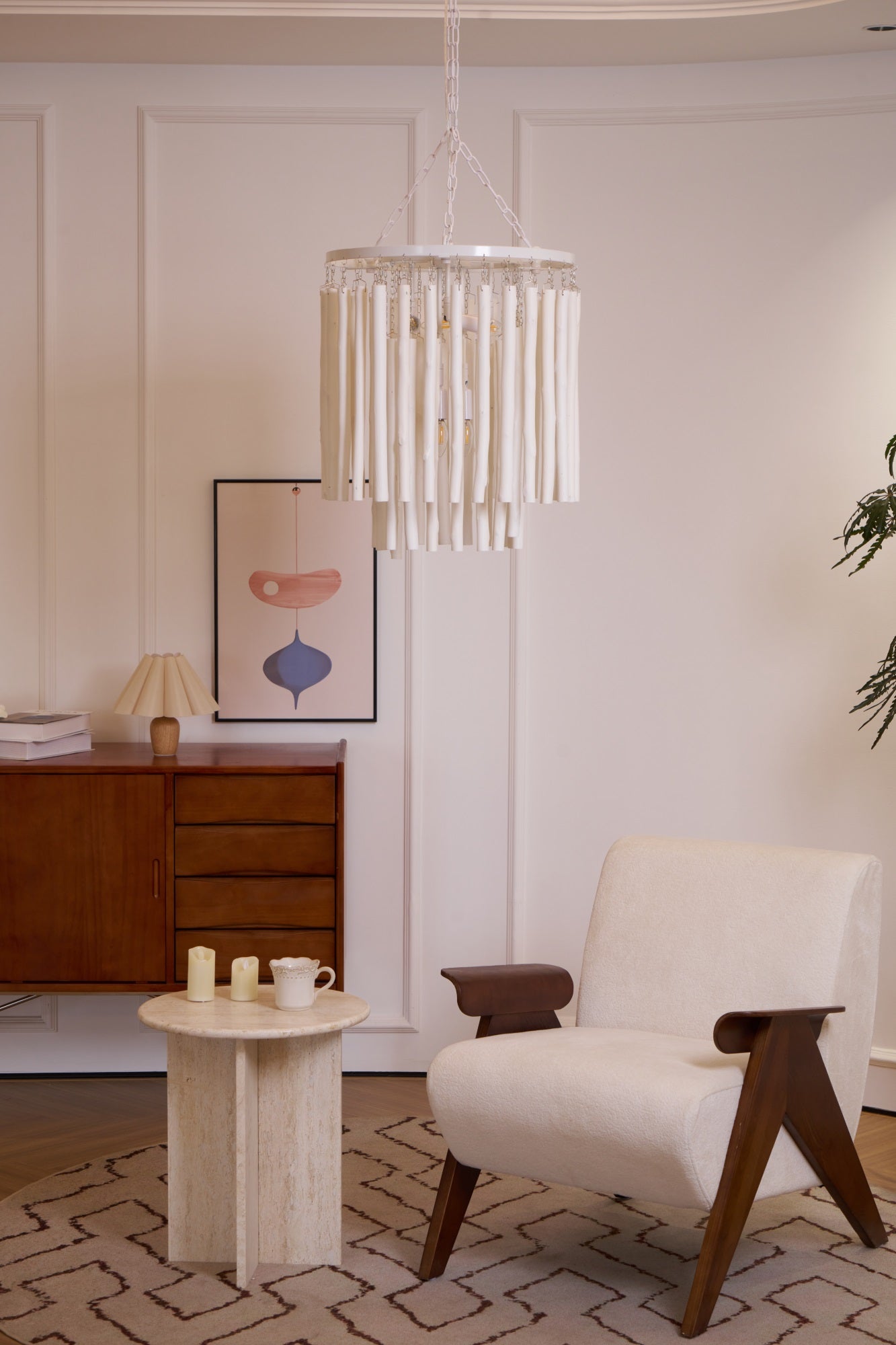 Nyphaiel Postmodern Luxus Holz Kronleuchter-Letslighting