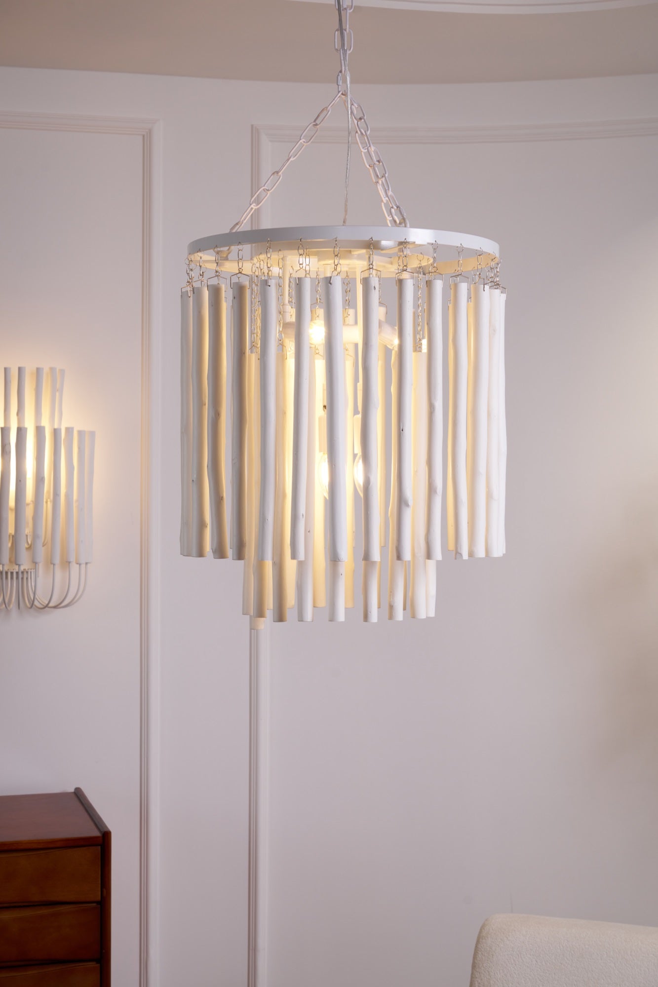 Nyphaiel Postmodern Luxus Holz Kronleuchter-Letslighting