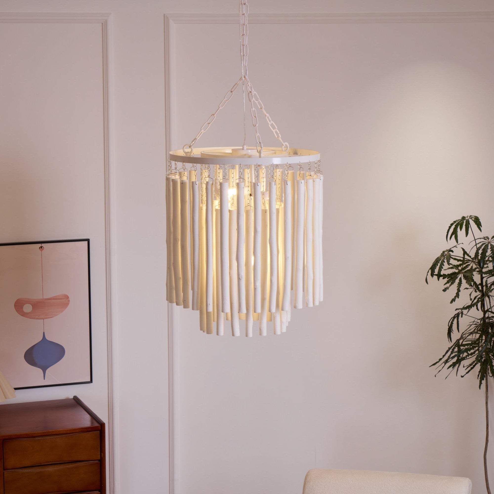 Nyphaiel Postmodern Luxus Holz Kronleuchter-Letslighting
