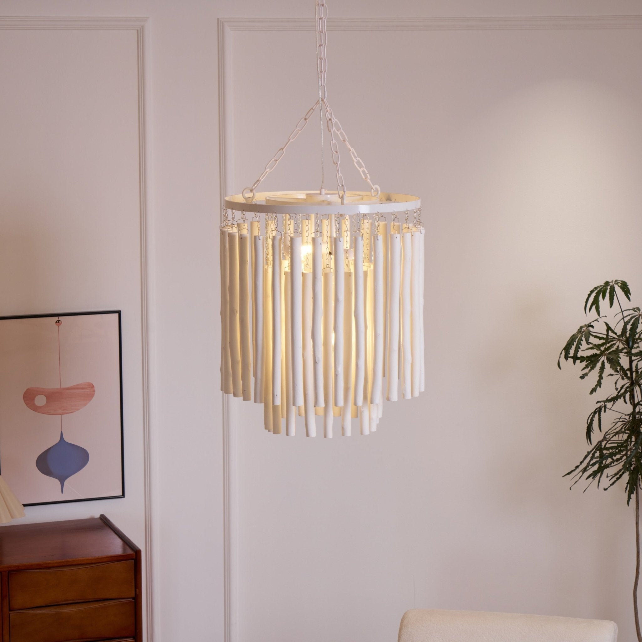 Nyphaiel Postmodern Luxus Holz Kronleuchter-Letslighting