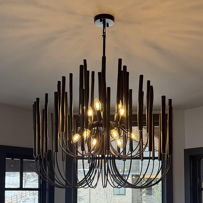 Nyphaiel Postmodern Luxus Holz Kronleuchter-Letslighting