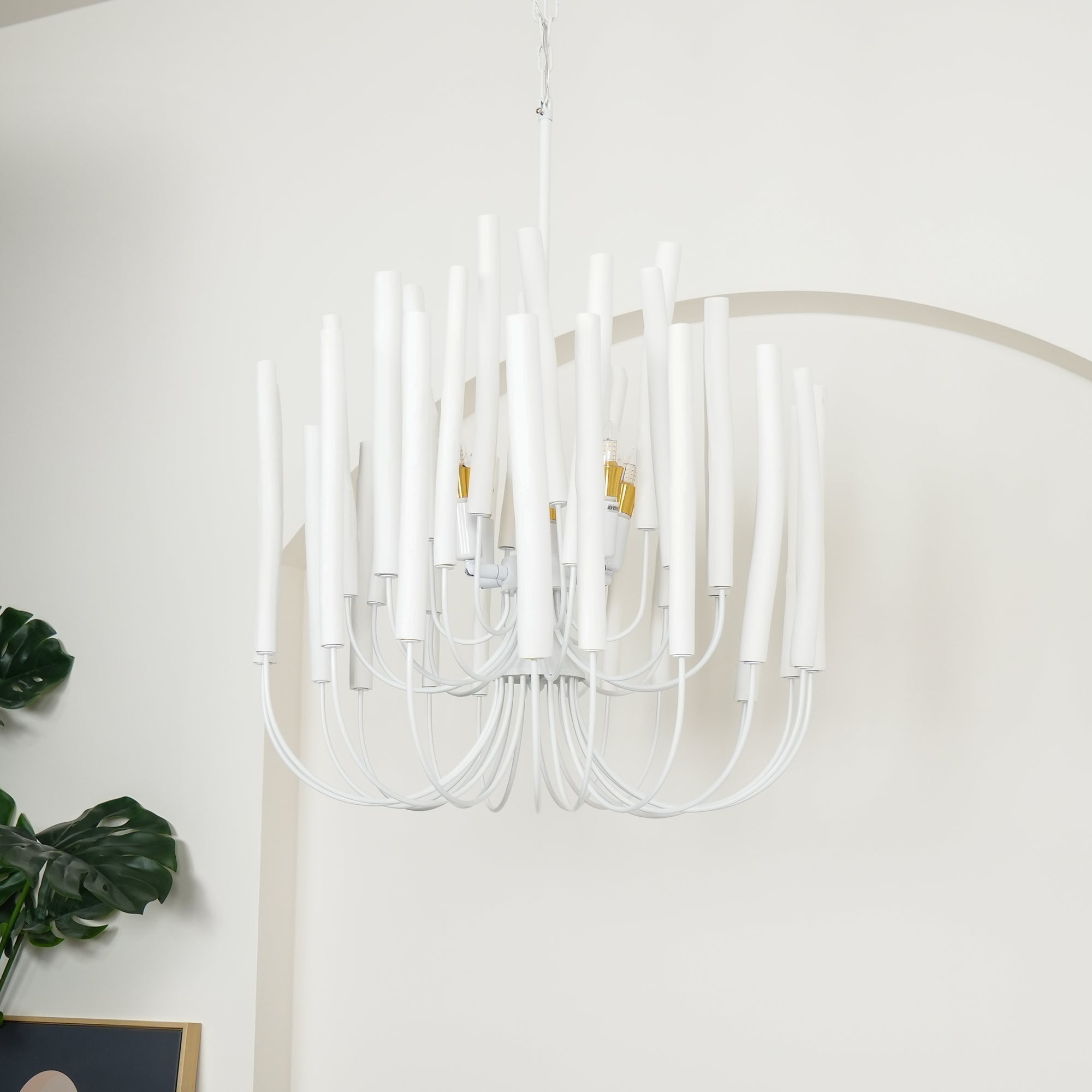 Nyphaiel Postmodern Luxus Holz Kronleuchter-Letslighting