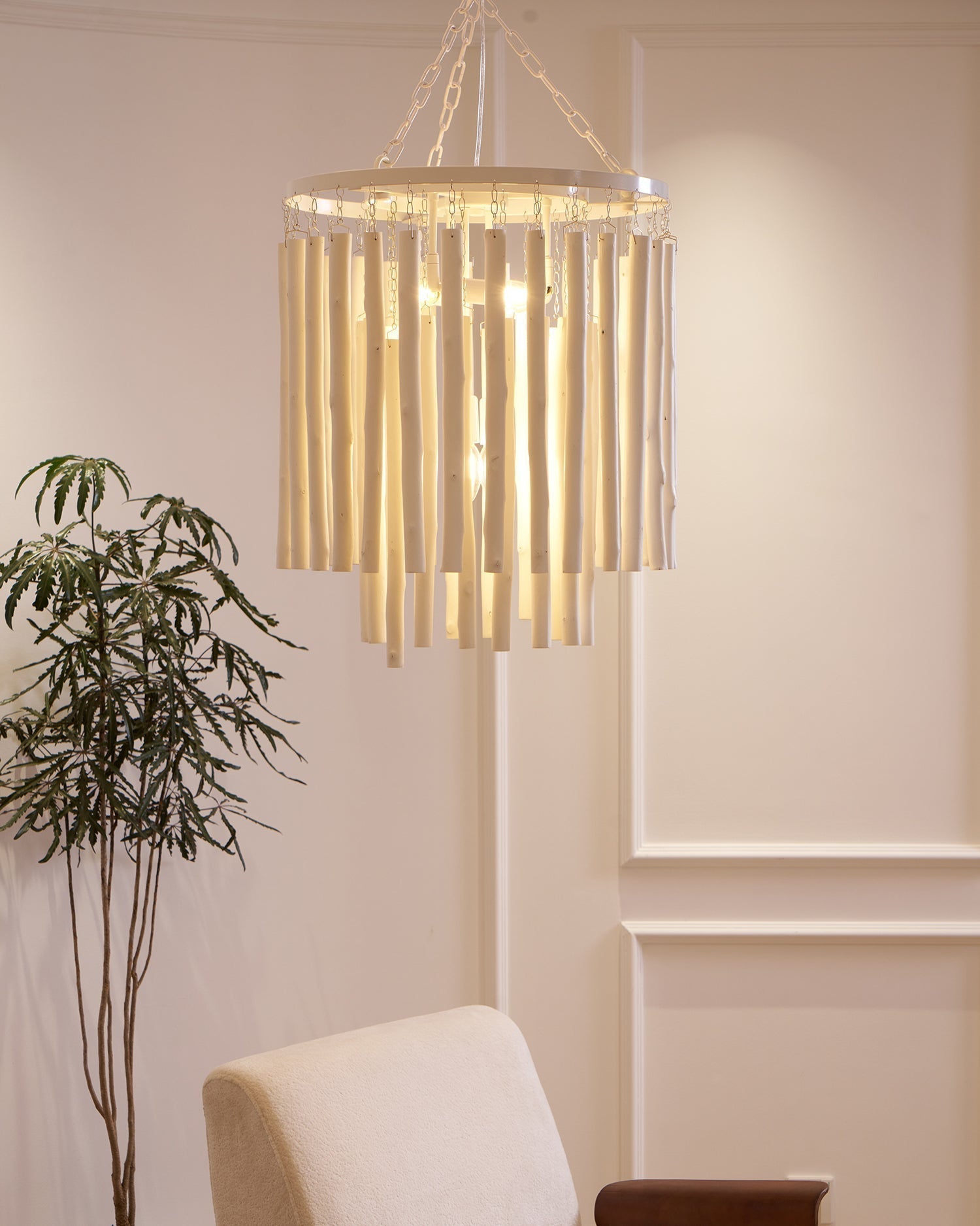 Nyphaiel Postmodern Luxus Holz Kronleuchter-Letslighting