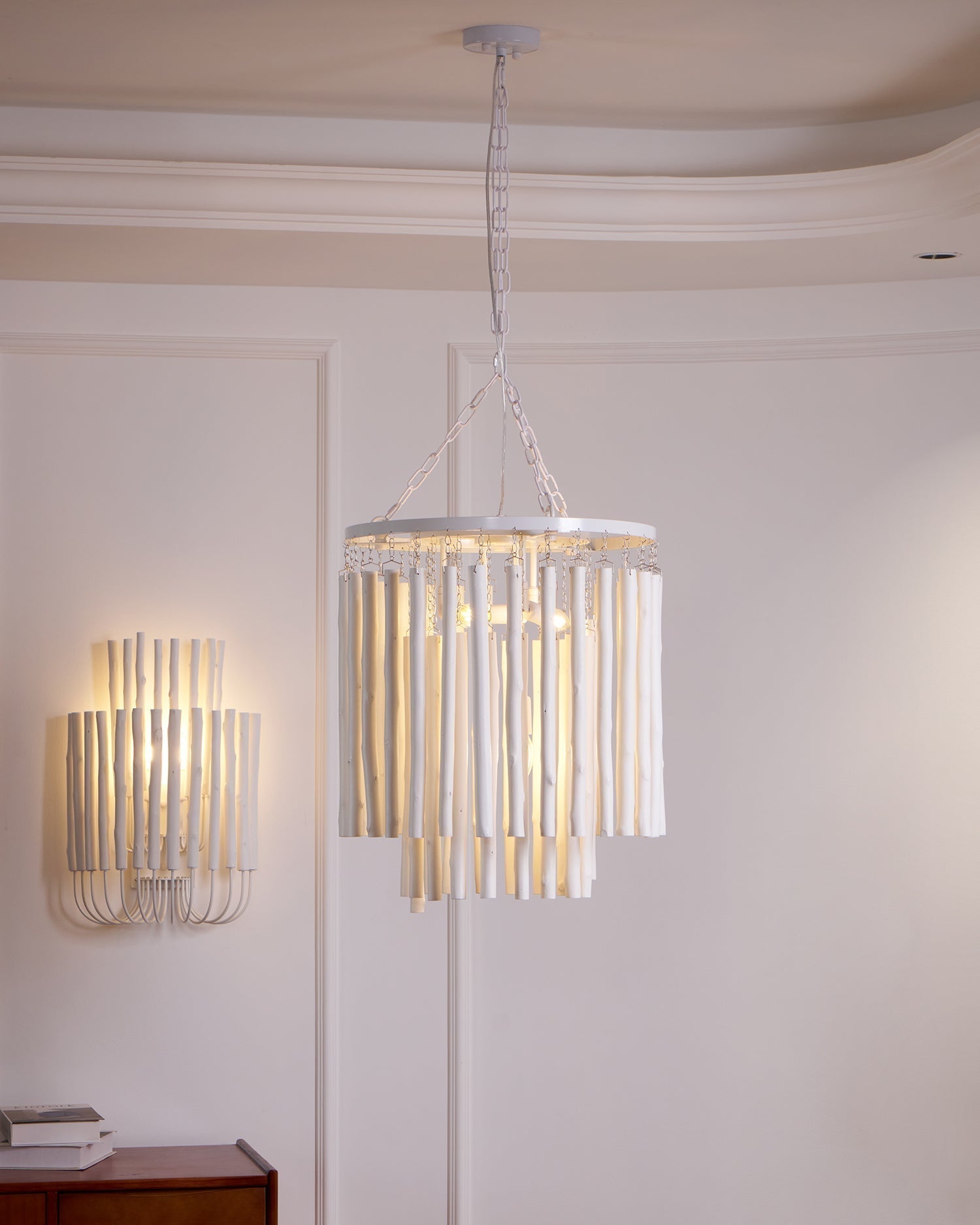 Nyphaiel Postmodern Luxus Holz Kronleuchter-Letslighting