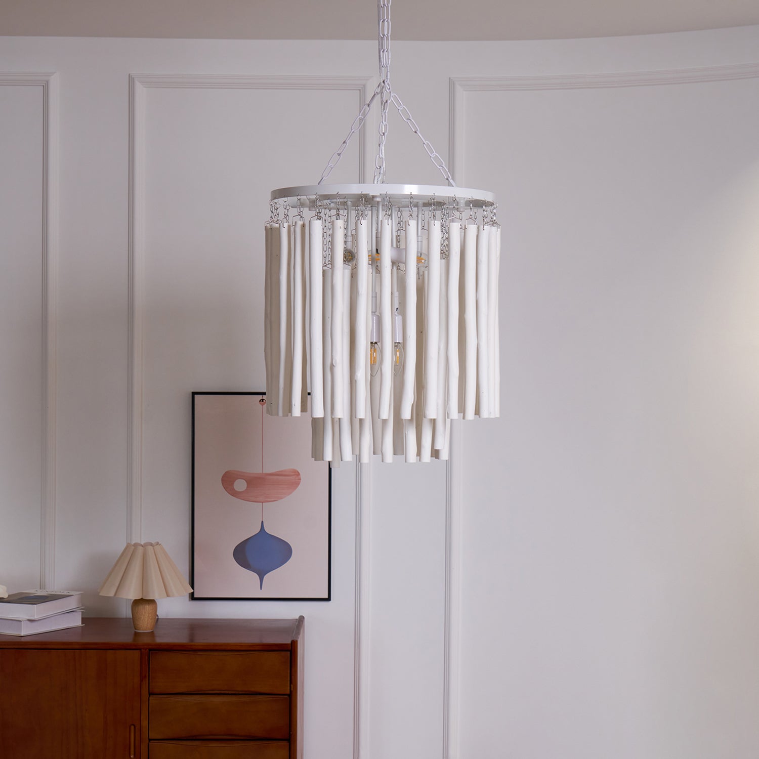 Nyphaiel Postmodern Luxus Holz Kronleuchter-Letslighting