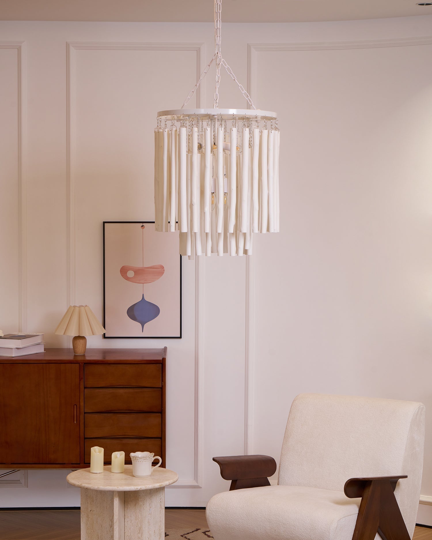 Nyphaiel Postmodern Luxus Holz Kronleuchter-Letslighting