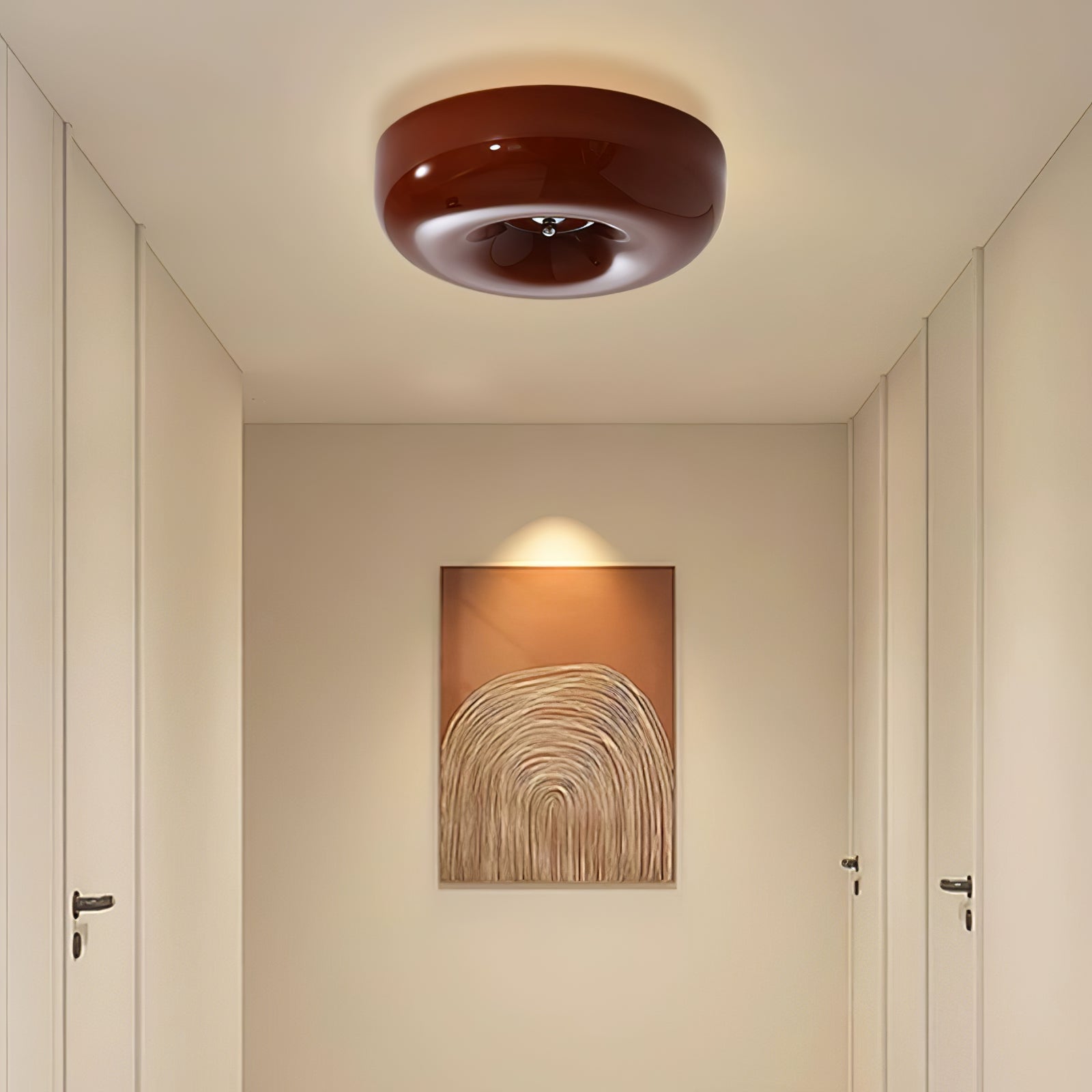 Swirl Glass Ceiling Lamp - Blowlighting