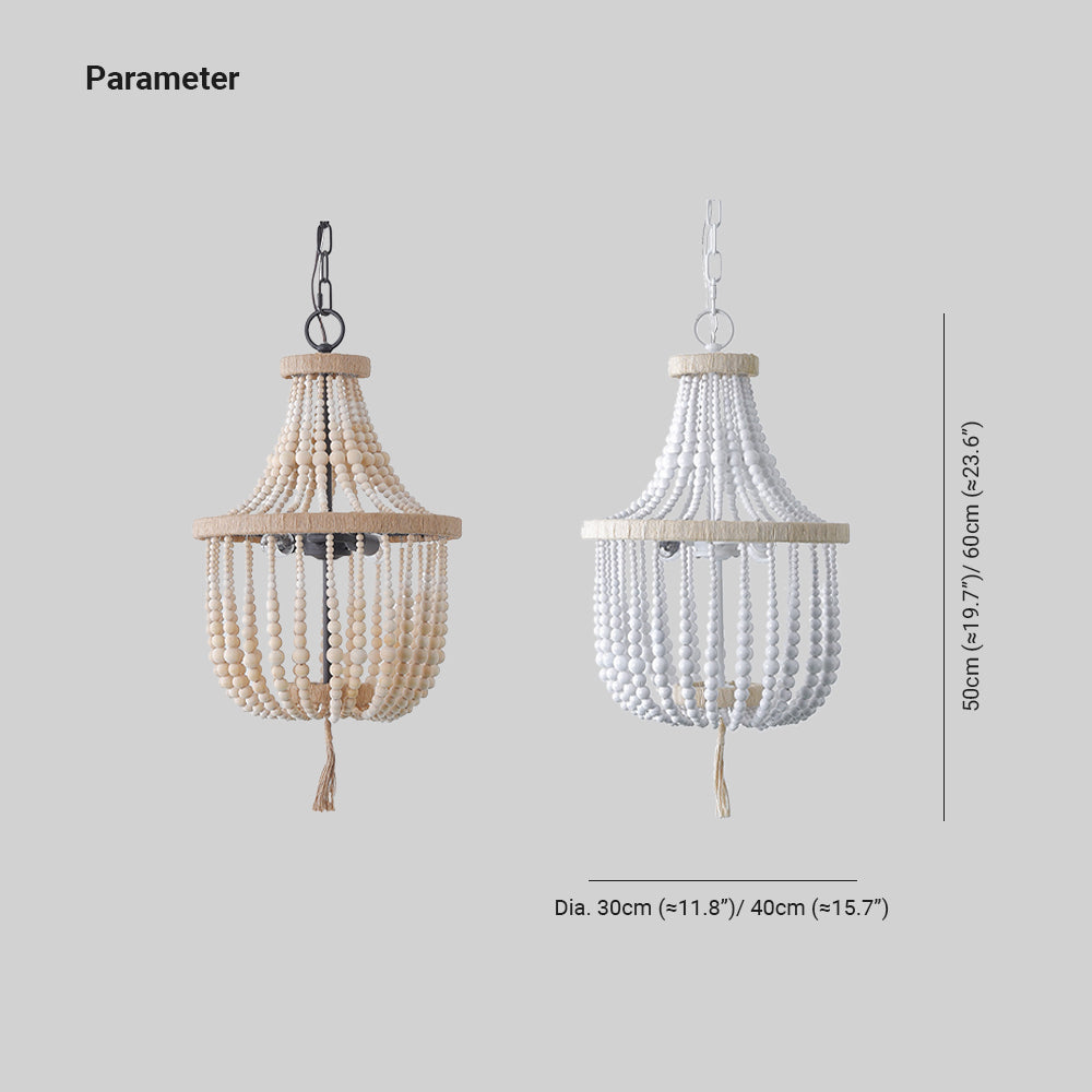 Alessio Design LED Pendelleuchte Weiß/Holz Metall/Holz Schlaf/Wohn/Kinderzimmer