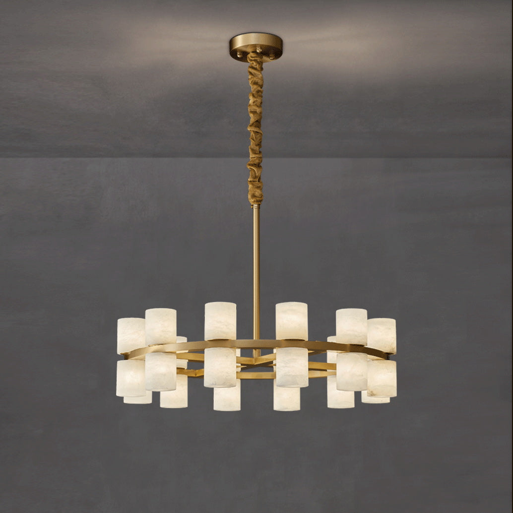 Etalir Postmodern Luxury Alabaster Chandelier - Letslighting