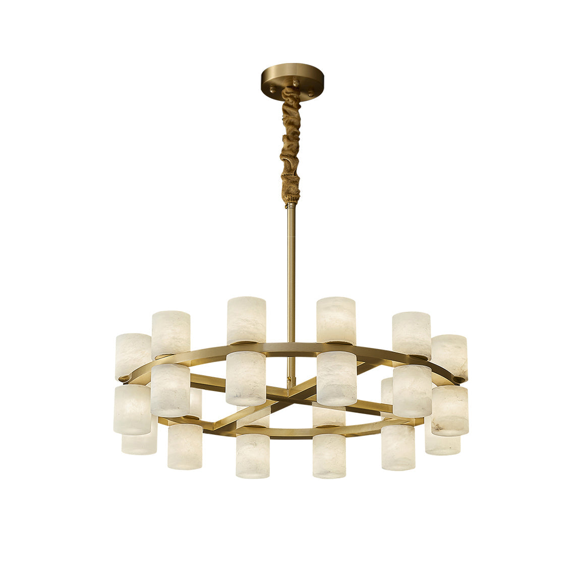 Etalir Postmodern Luxury Alabaster Chandelier - Letslighting
