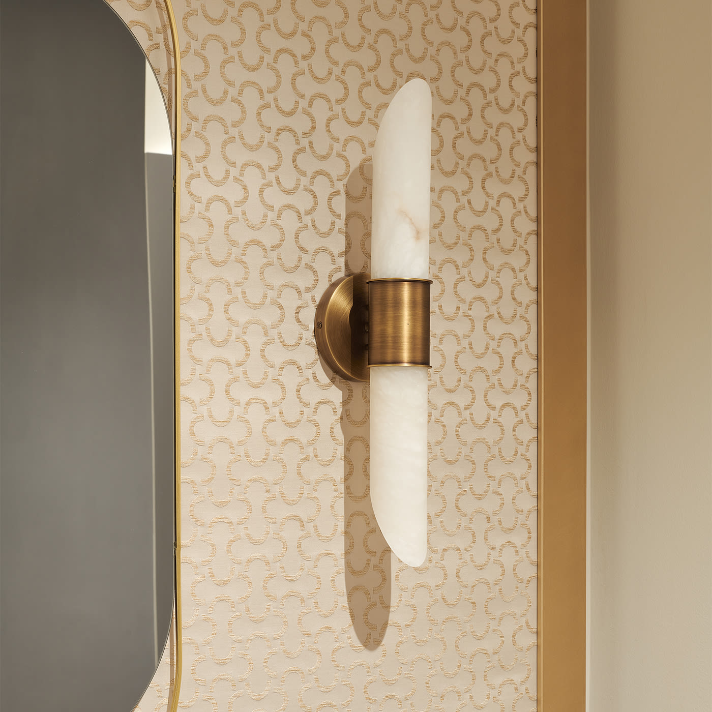 Elsolor Modern Minimalist Alabaster Wall Lamp - Letslighting