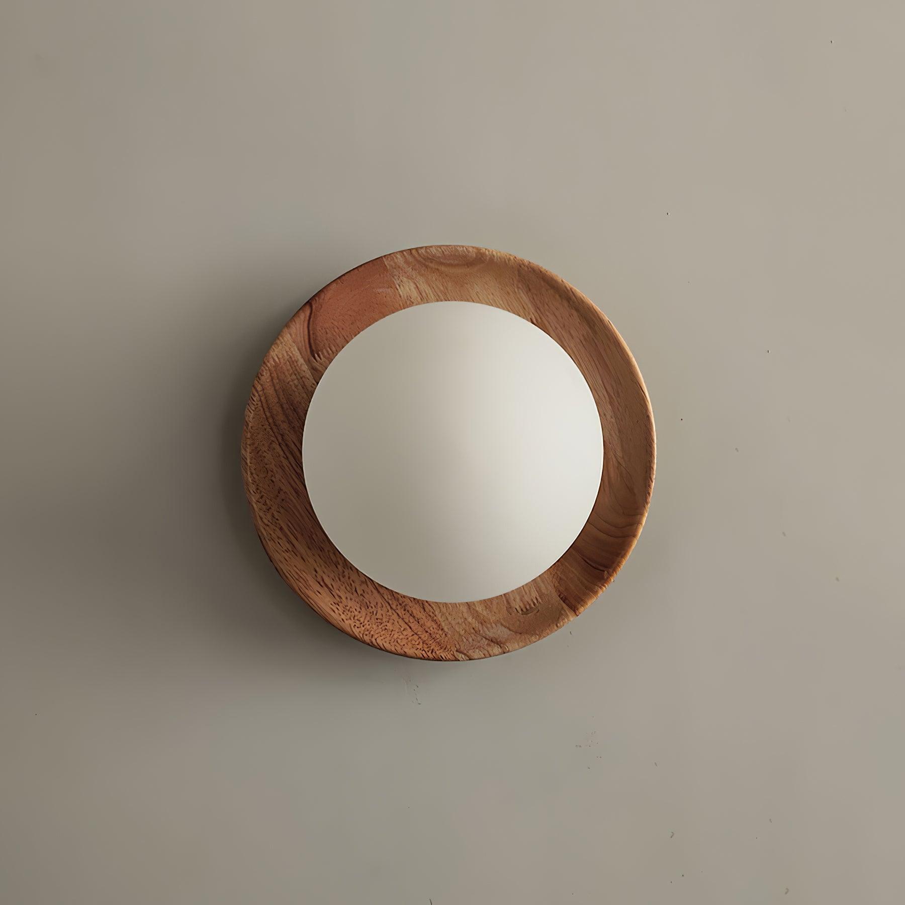 Wandleuchte Metallkörper mit Holzrand Minimalistischer Stil-Letslighting