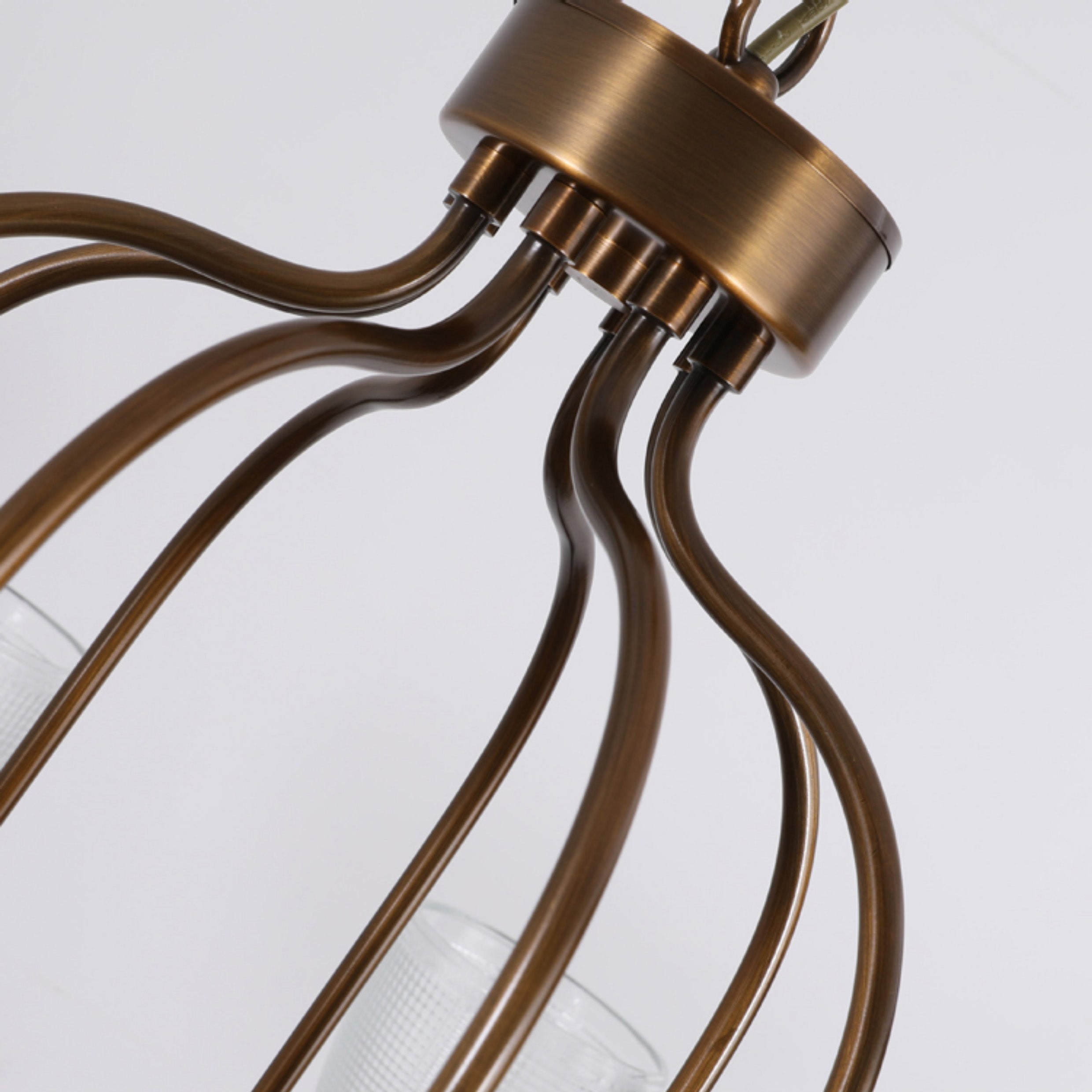 Caraeara Postmoderner Luxus Glas Kronleuchter-Letslighting