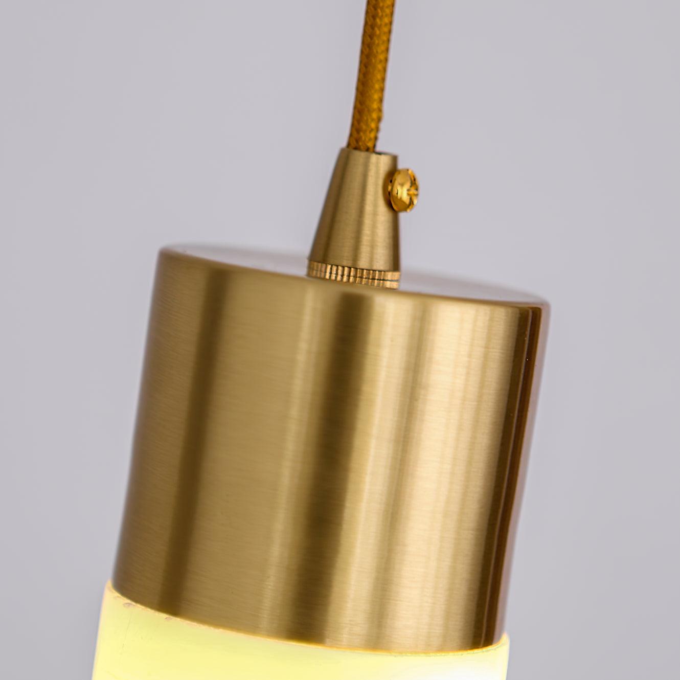 Ulzorila Cylinder Alabaster Pendant Light - Blowlighting
