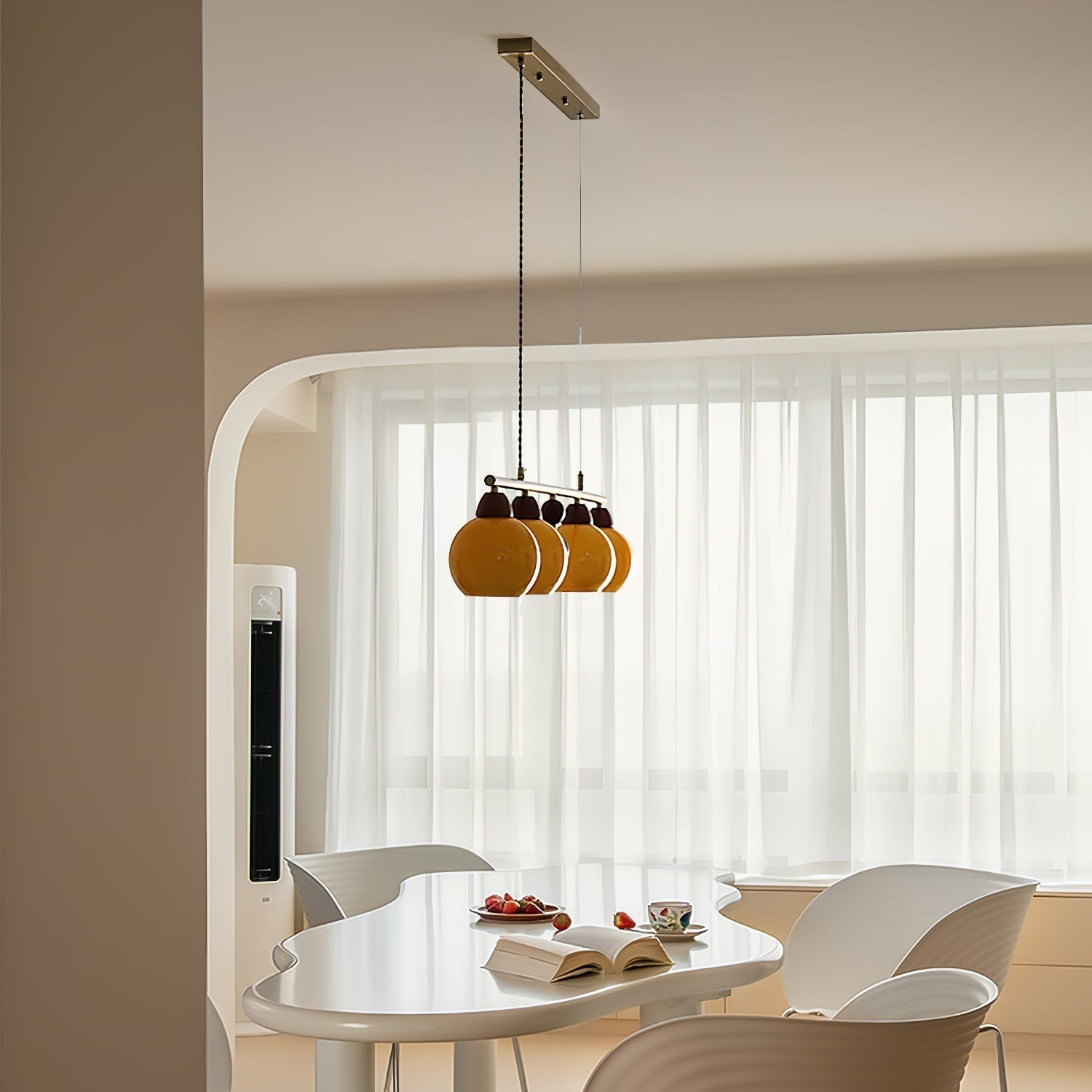 Amara Moderner Glas-Kronleuchter-Letslighting