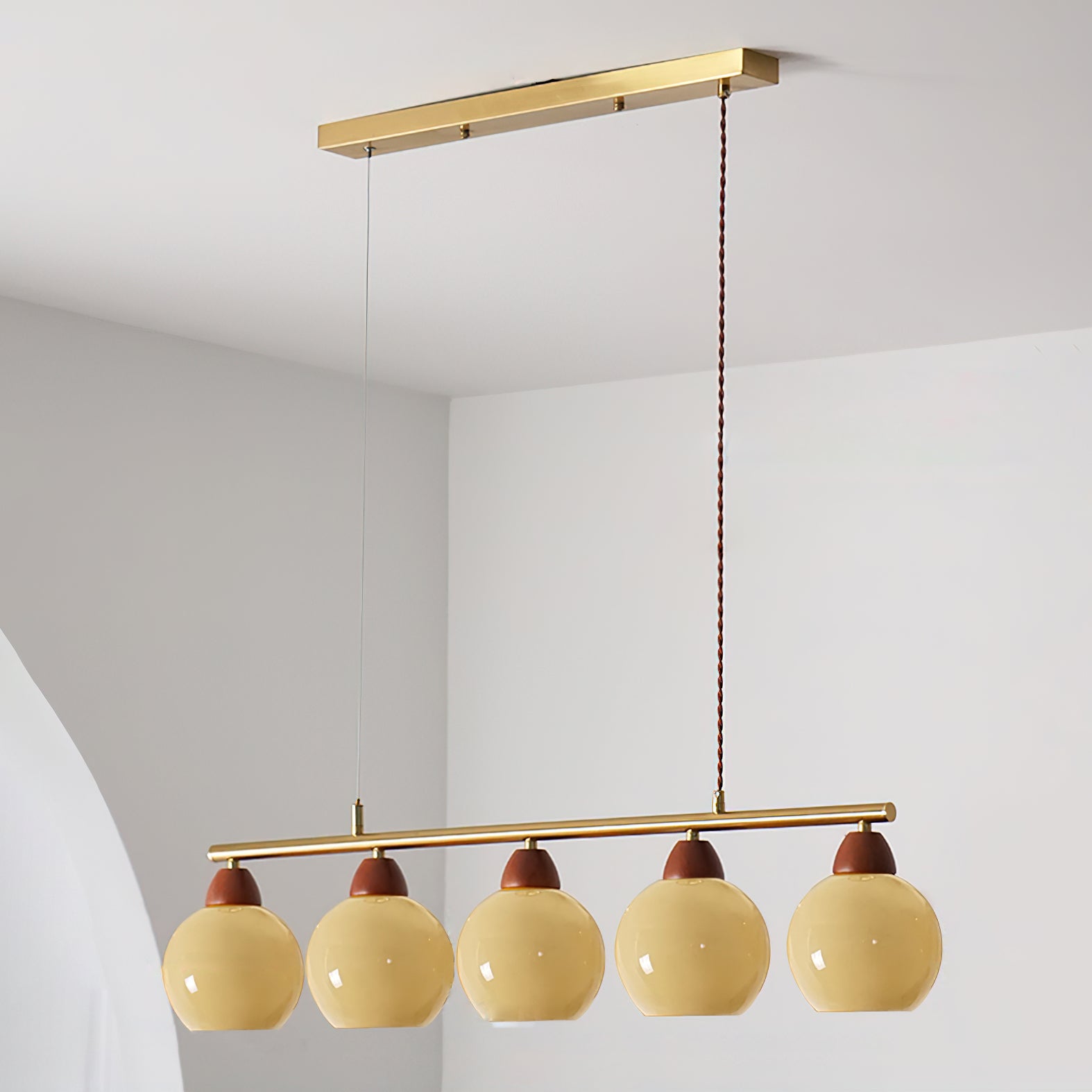Amara Moderner Glas-Kronleuchter-Letslighting