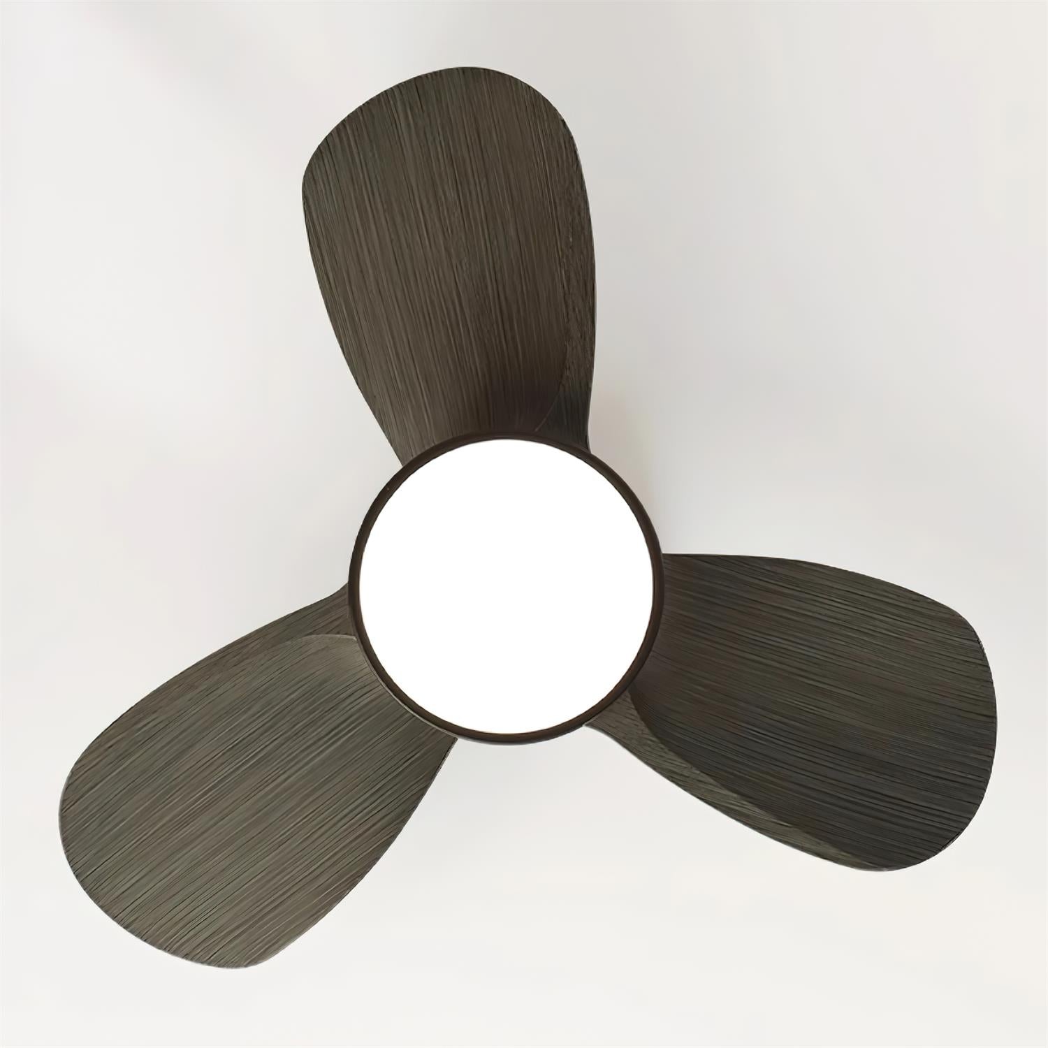 Ventra Deckenventilatorleuchte mit weißem Lampenschirm
