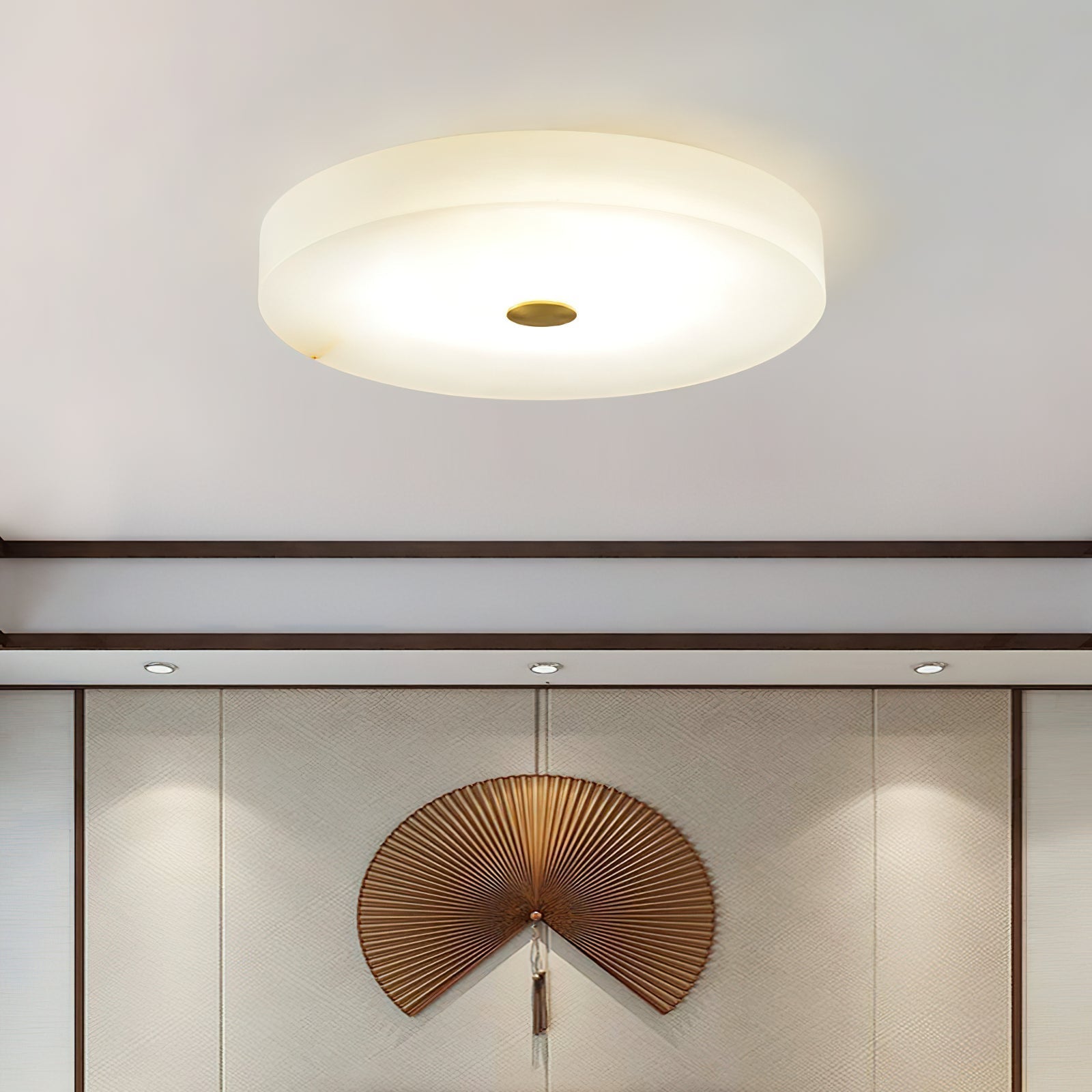 Unorir Modern Minimalist Alabaster Ceiling Light - Letslighting