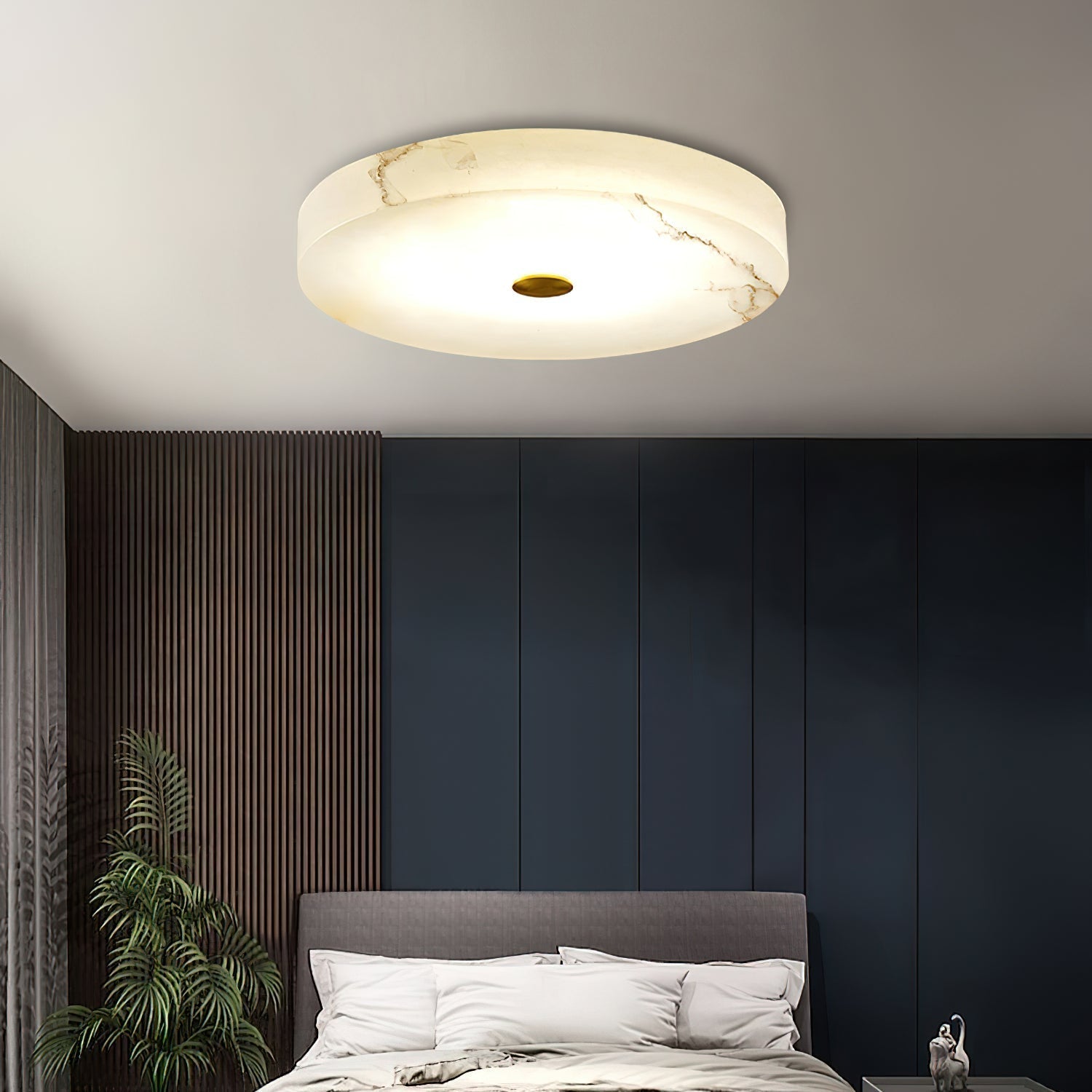 Unorir Modern Minimalist Alabaster Ceiling Light - Letslighting
