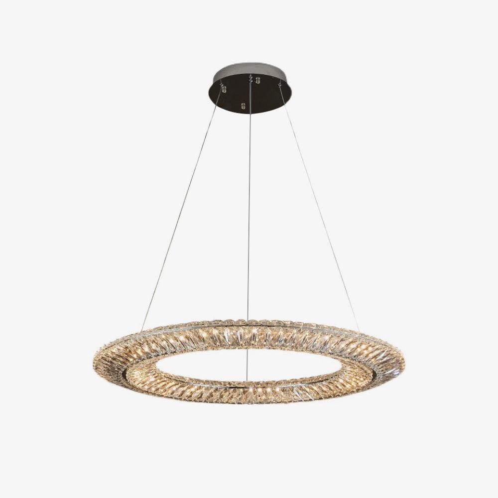 Lustra Geometrischer Kristall-Lüster LED Elegant-Letslighting