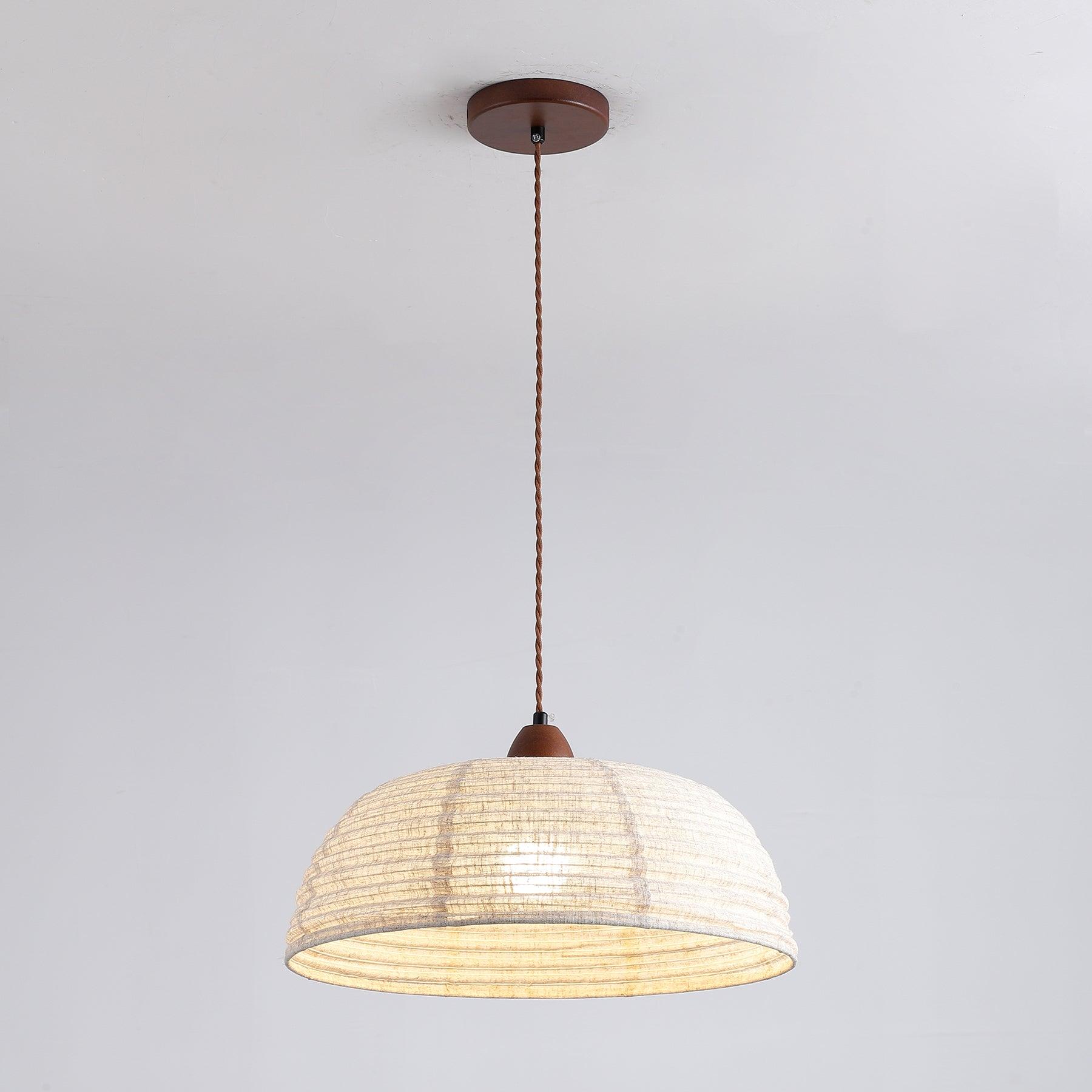 Evano Woven Dome Pendant Light - Letslighting