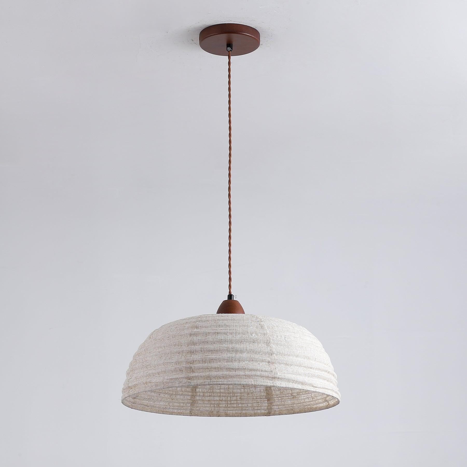 Evano Woven Dome Pendant Light - Letslighting