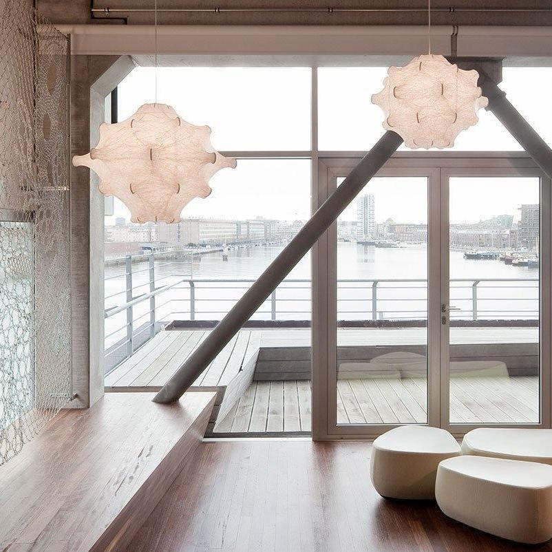 Lumina Zeitgemäß Seide Pendelleuchte Lampe-Letslighting
