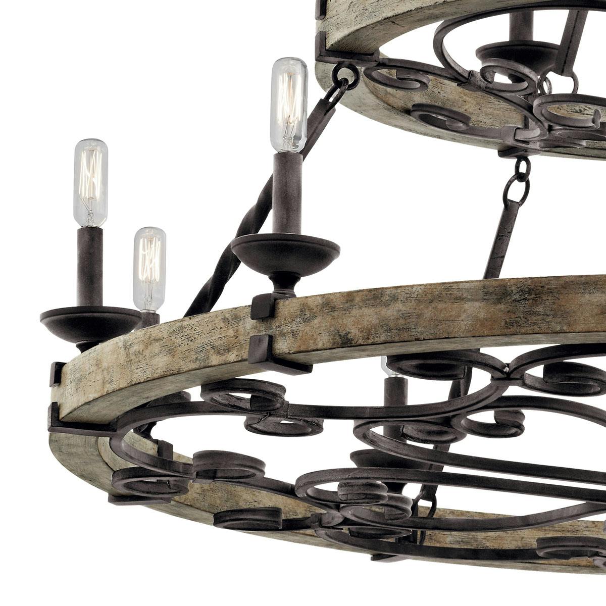 Evtalen Holz Vintage Industrial Kronleuchter-Letslighting