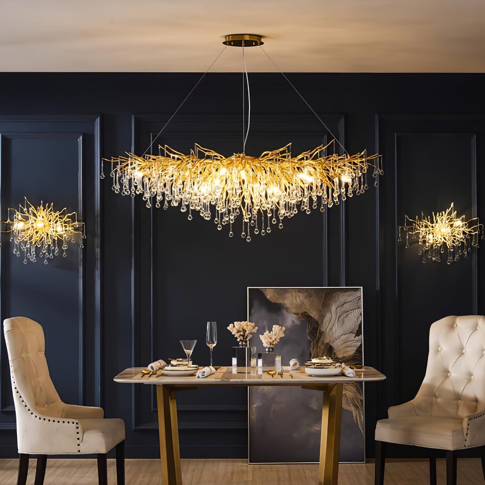 Hephaestus Chandelier Tassel Luxury-Letslighting