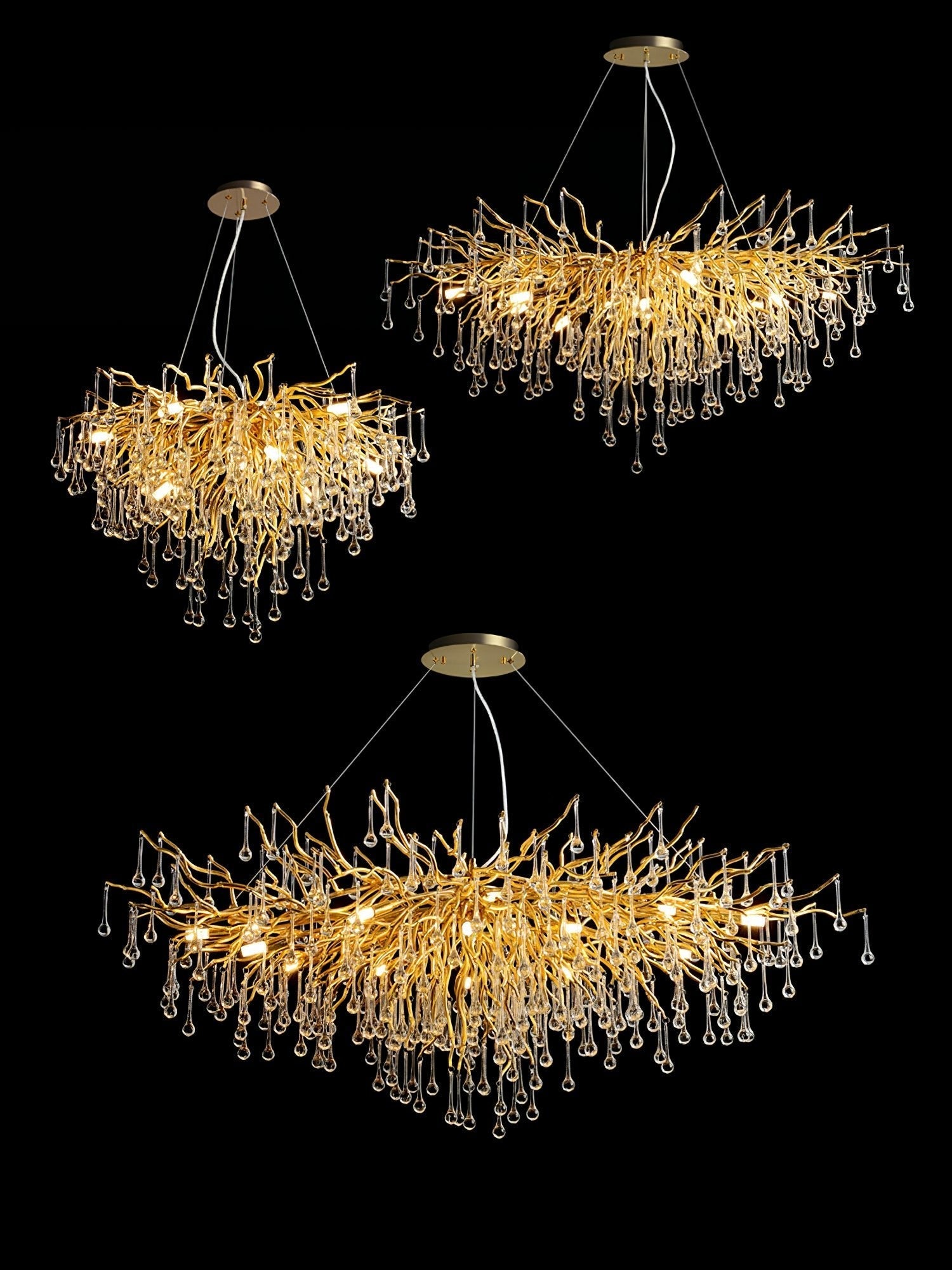 Hephaestus Chandelier Tassel Luxury-Letslighting