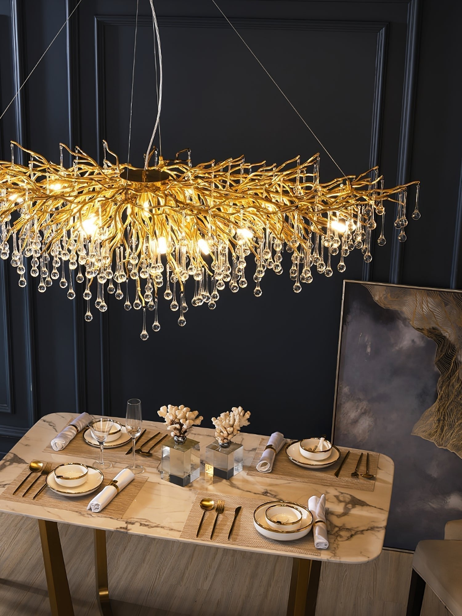 Eurrinis Postmodern Luxus Kristall Kronleuchter-Letslighting