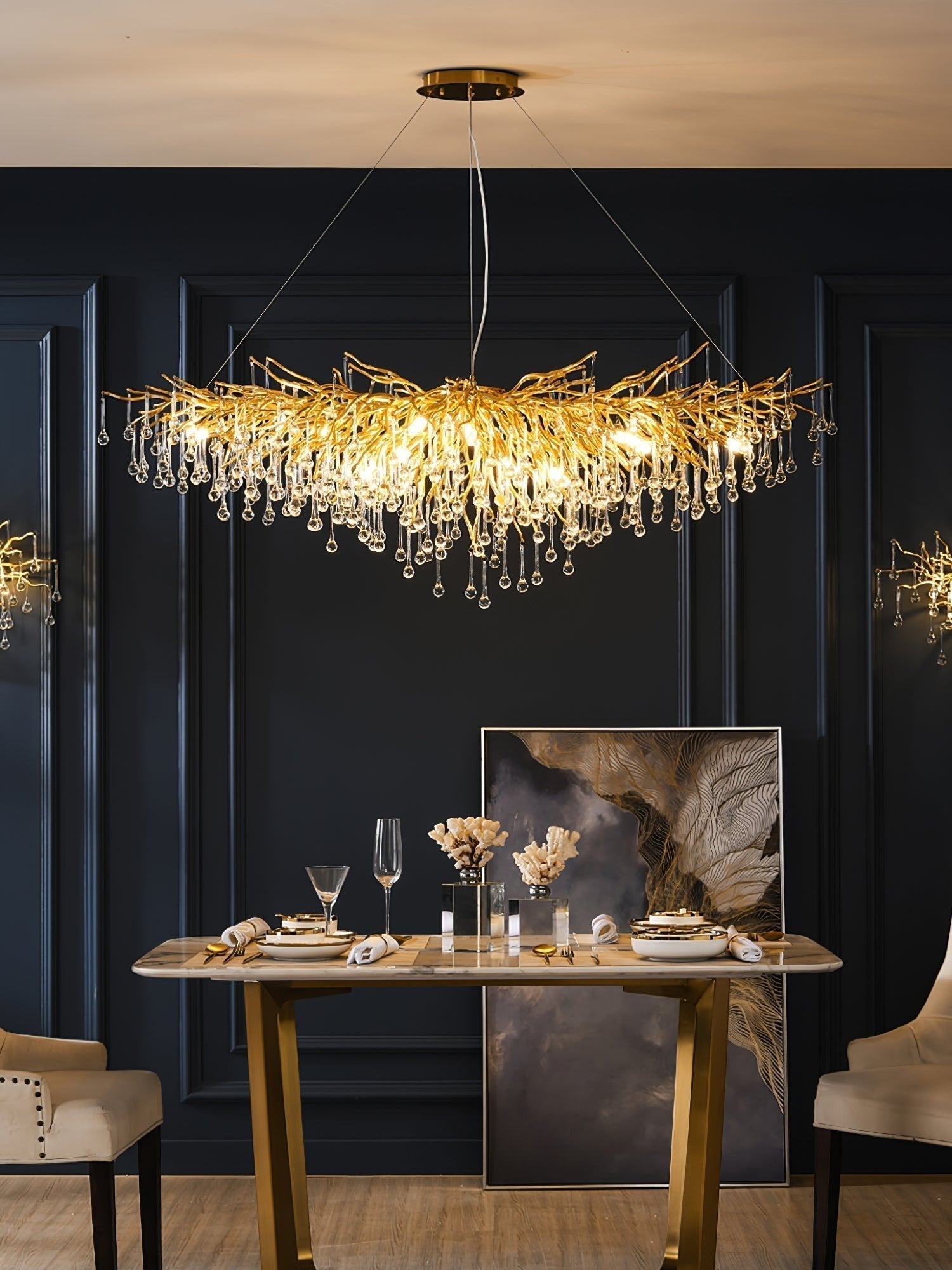 Eurrinis Postmodern Luxus Kristall Kronleuchter-Letslighting