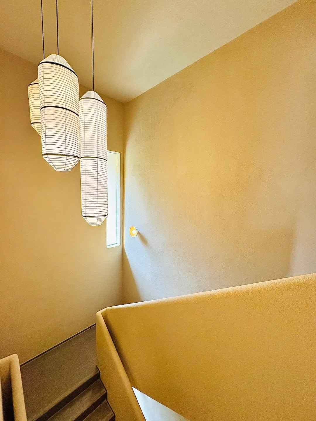 Citheis Modern Minimalist Natural Mulberry Silk Metal Pendant Lamp - Blowlighting