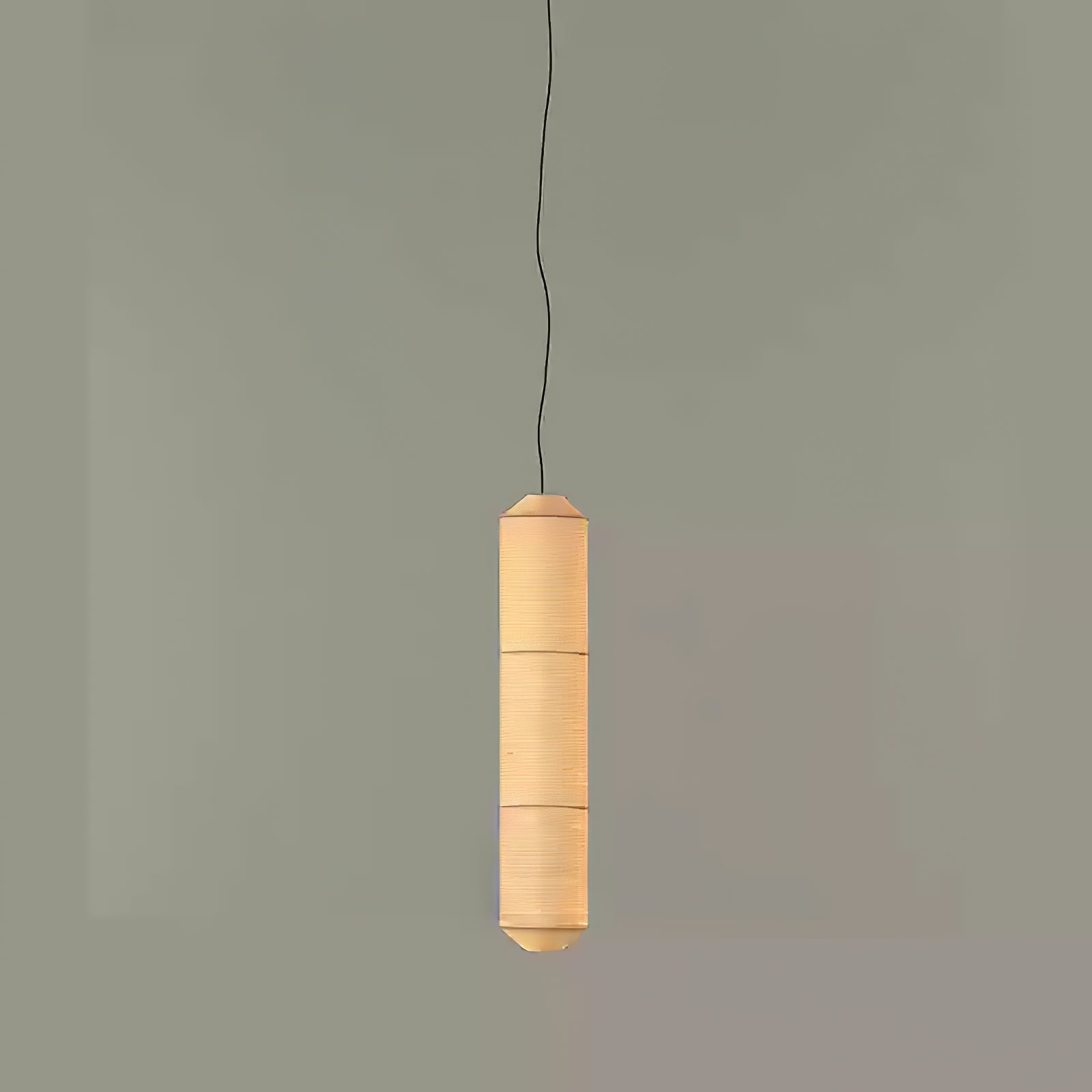 Citheis Modern Minimalist Natural Mulberry Silk Metal Pendant Lamp - Blowlighting