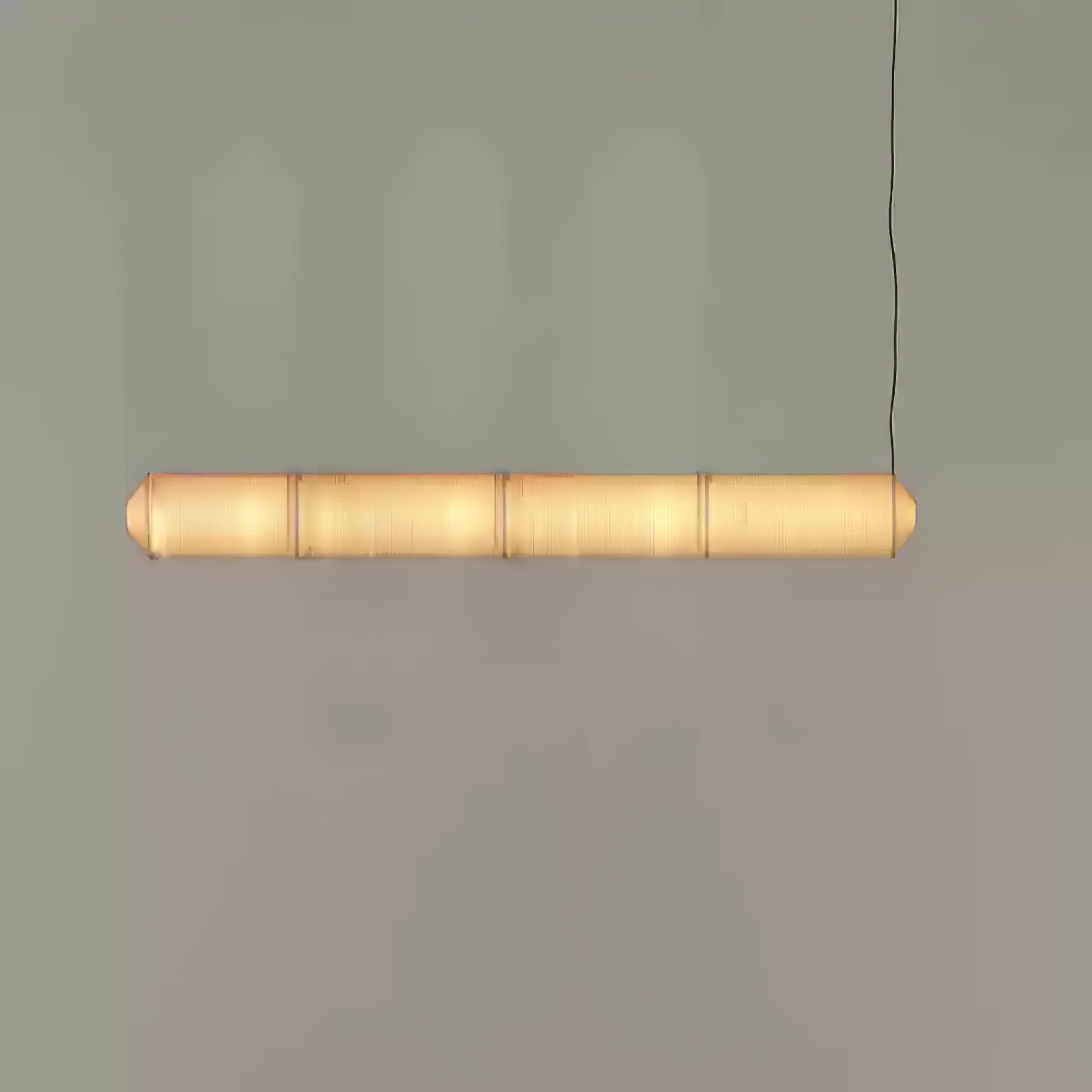 Citheis Modern Minimalist Natural Mulberry Silk Metal Pendant Lamp - Blowlighting