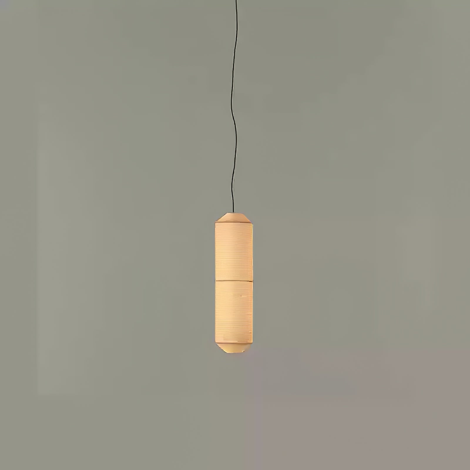 Citheis Modern Minimalist Natural Mulberry Silk Metal Pendant Lamp - Blowlighting